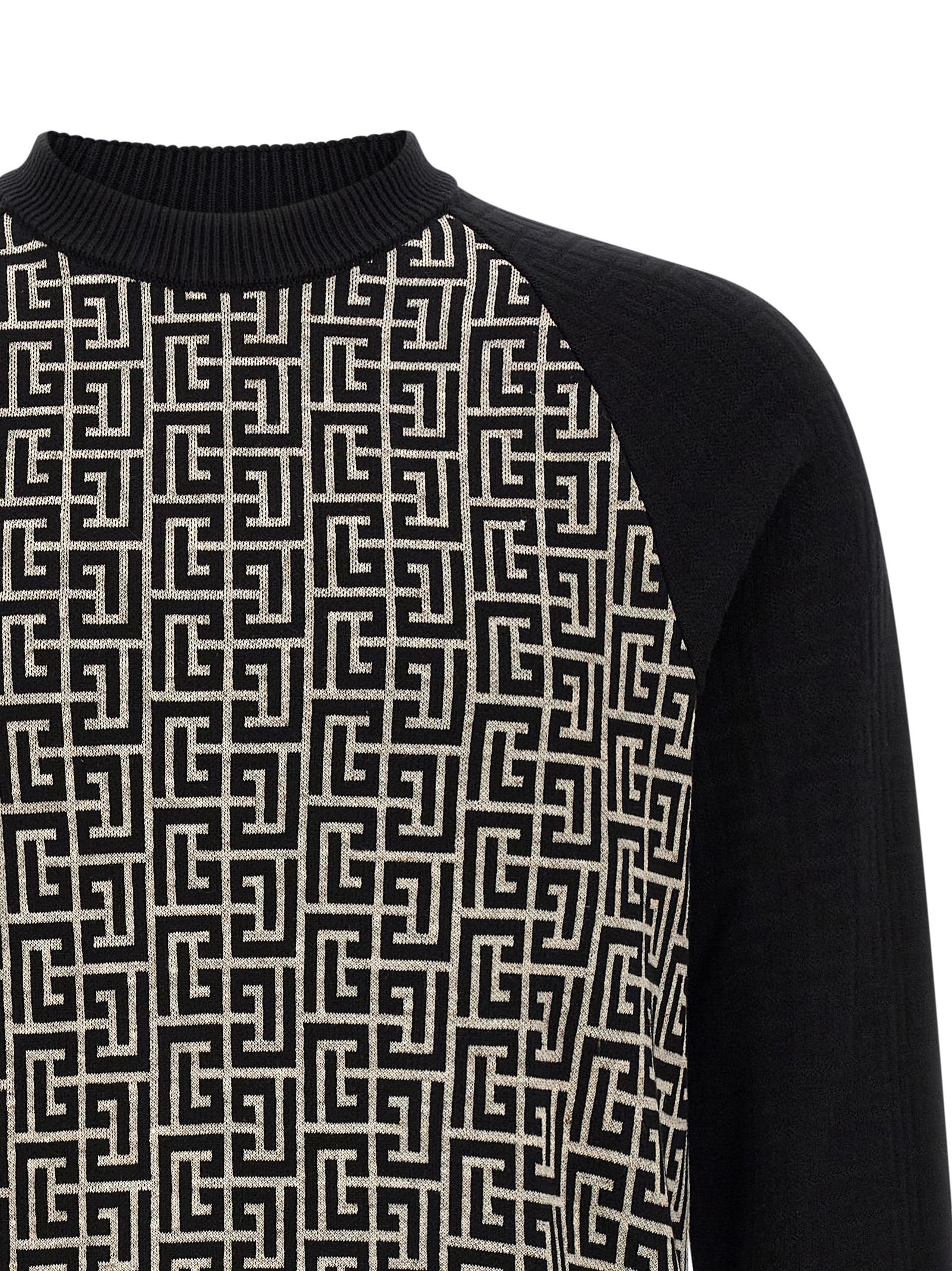 Cotton Men's Cardigan - Balmain - Modalova