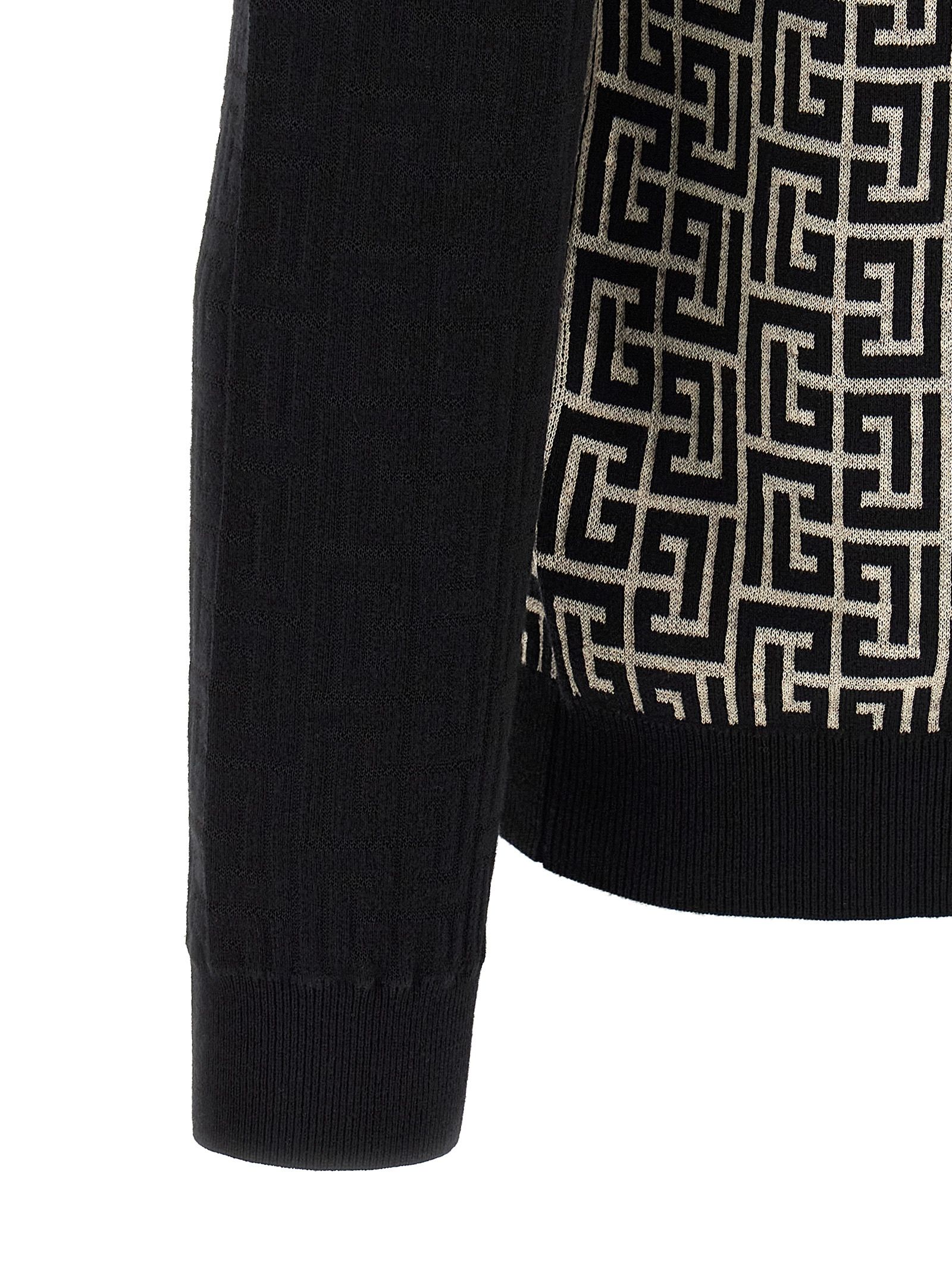 Cotton Men's Cardigan - Balmain - Modalova