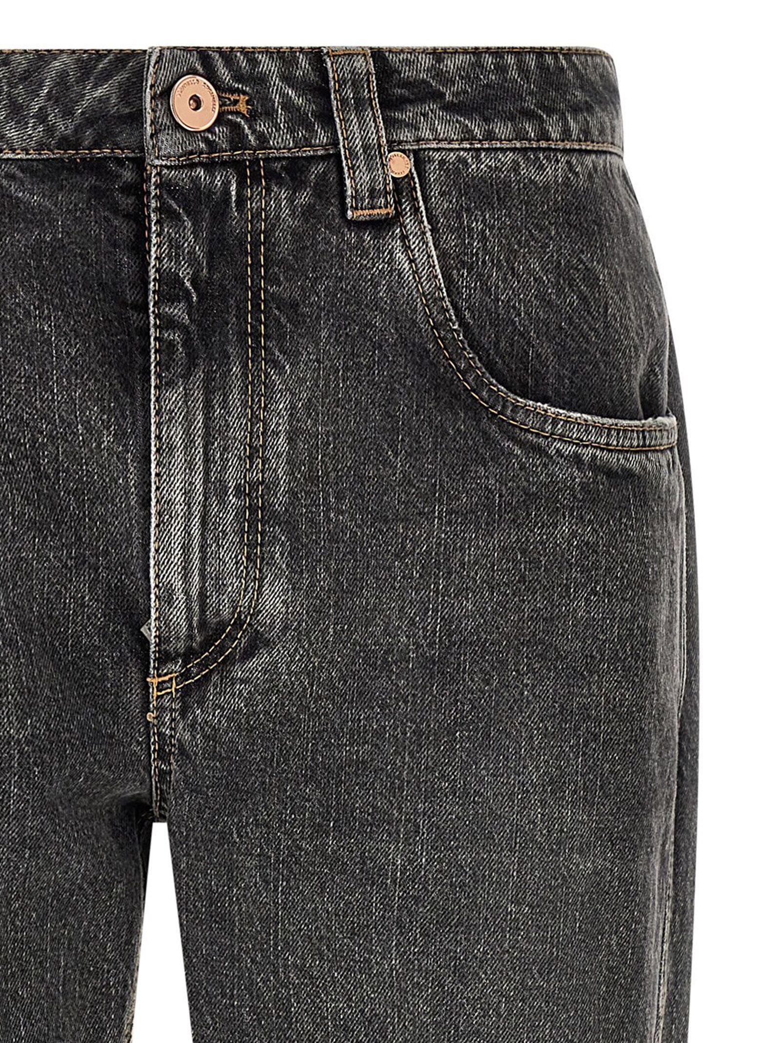 Cotton Straight-Leg Women's Jeans - Brunello Cucinelli - Modalova