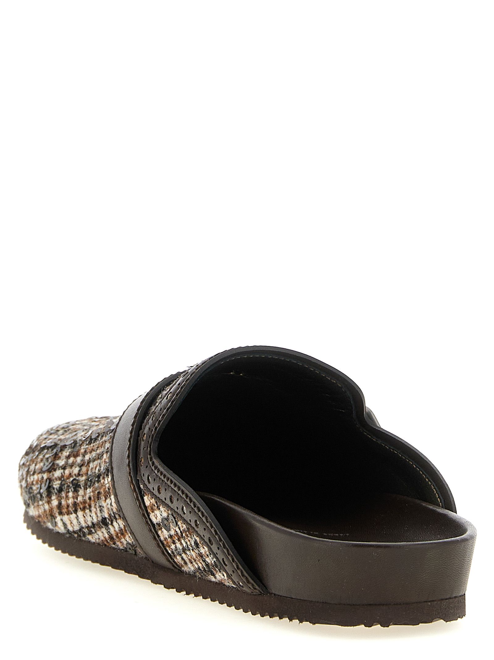 Alpaca Leather Women's Clogs - Brunello Cucinelli - Modalova
