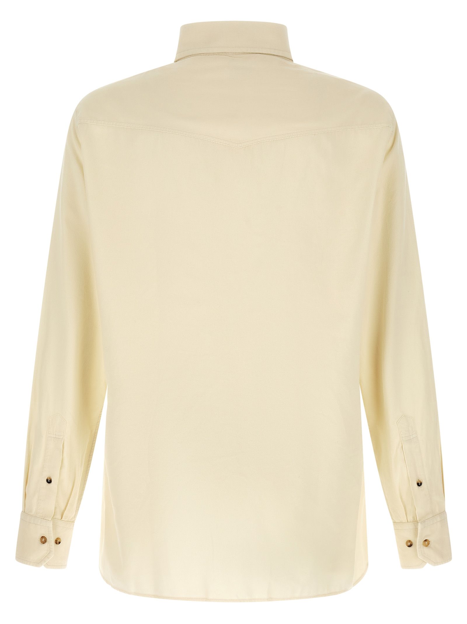 Cotton Men's Blouse - Brunello Cucinelli - Modalova