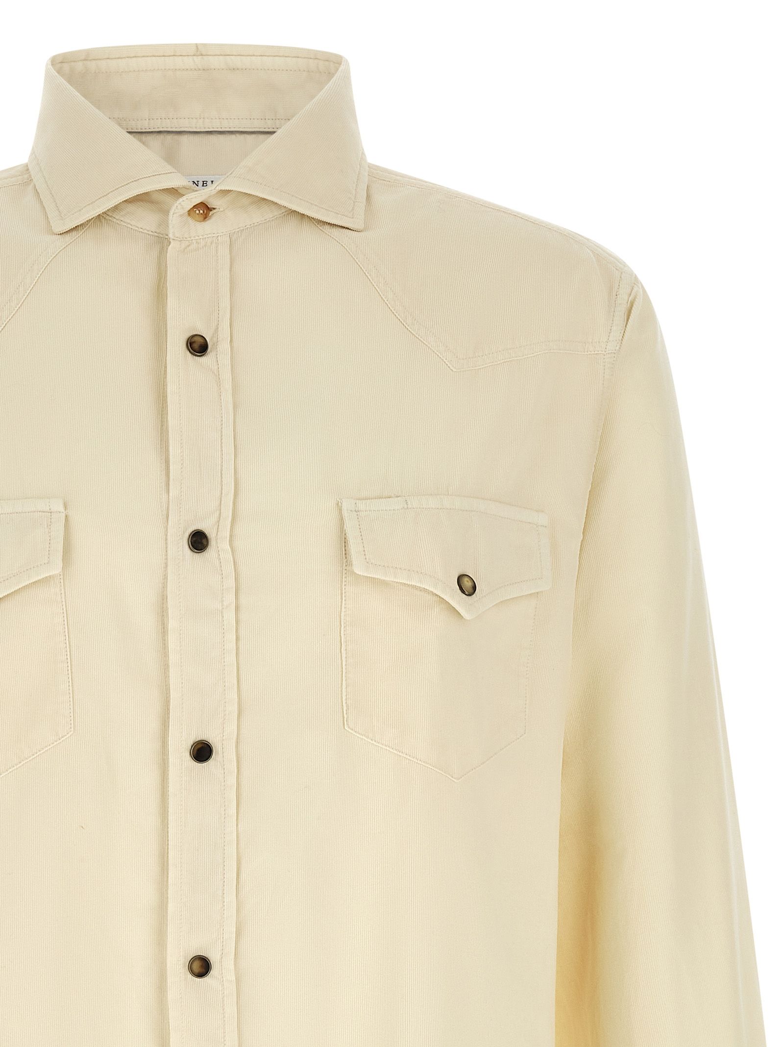 Cotton Men's Blouse - Brunello Cucinelli - Modalova
