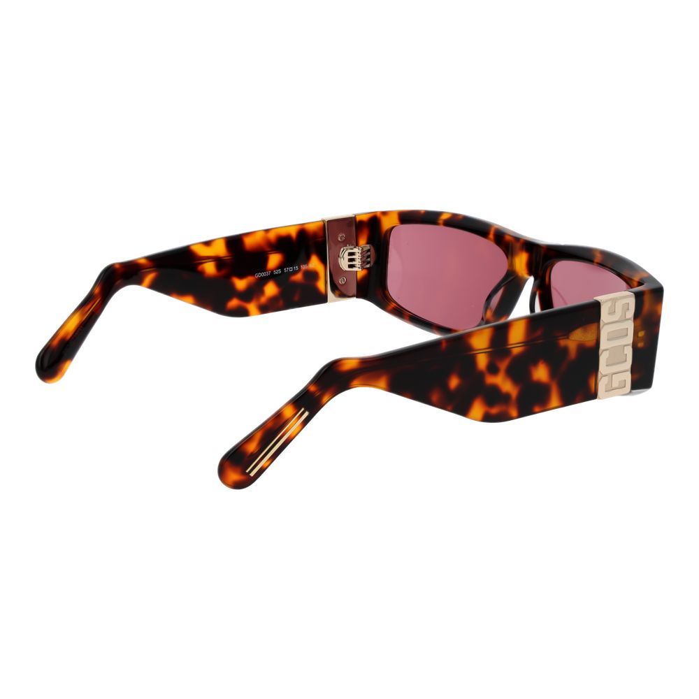 GCDS Brown Acetate Sunglasses - GCDS - Modalova