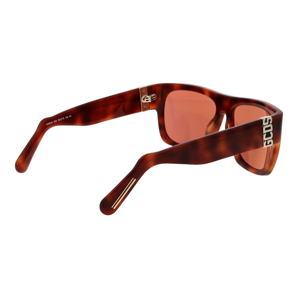 GCDS Brown Acetate Sunglasses - GCDS - Modalova