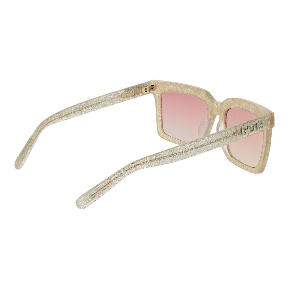 GCDS Gold Acetate Sunglasses - GCDS - Modalova
