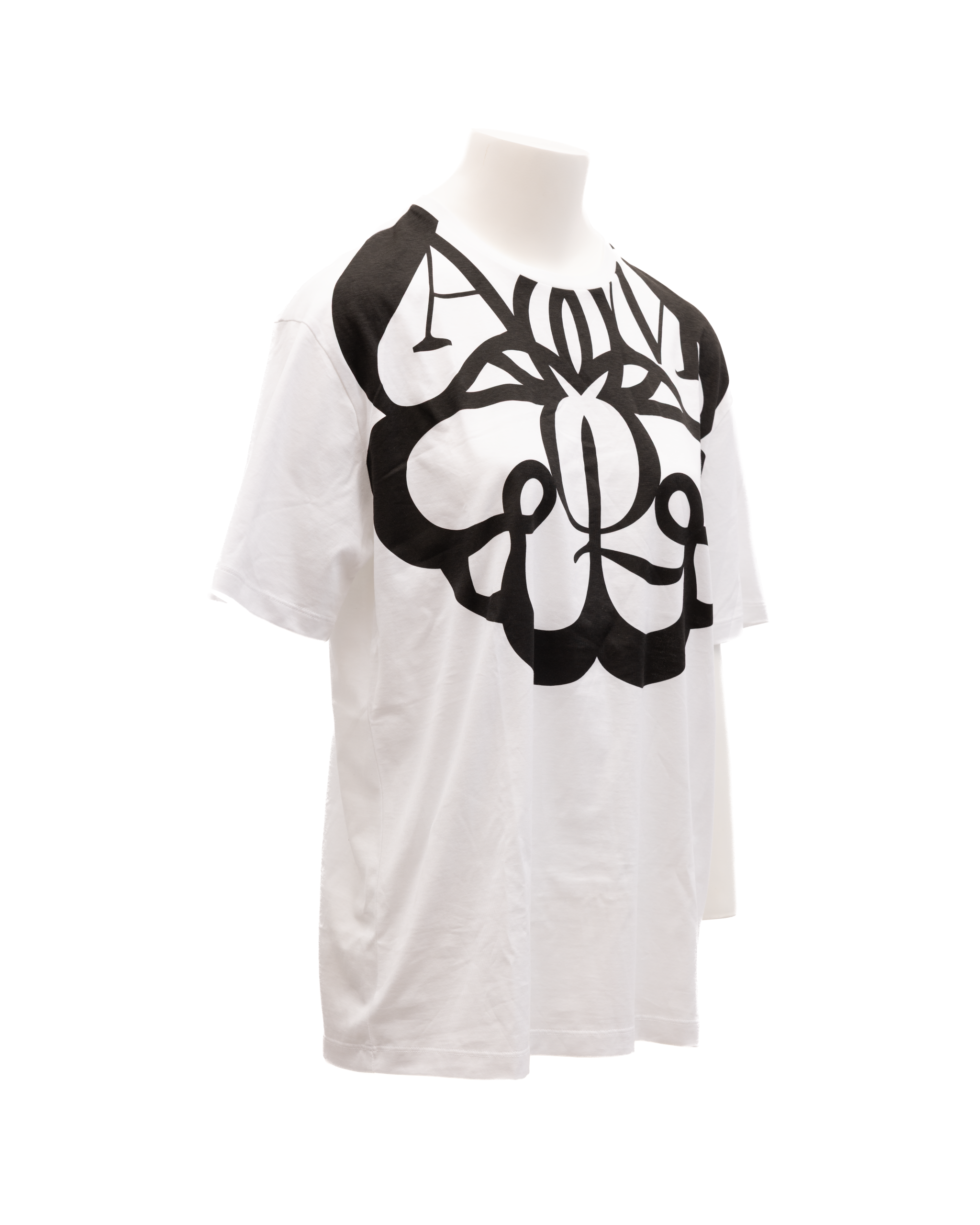 Cotton Printed Women's T-shirt - Alexander McQueen - Modalova