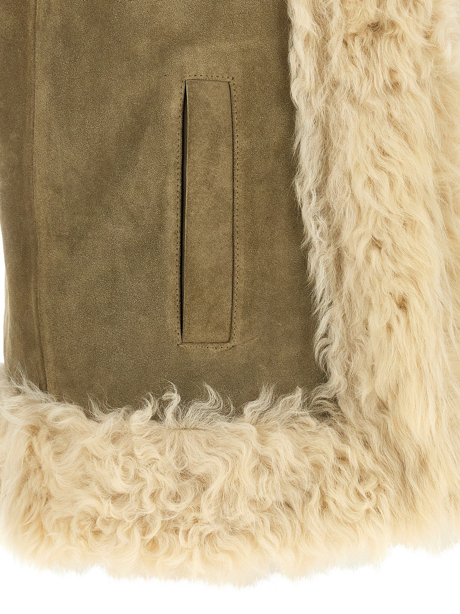 Lamb Fur Sleeveless Women's Jacket - Etro - Modalova