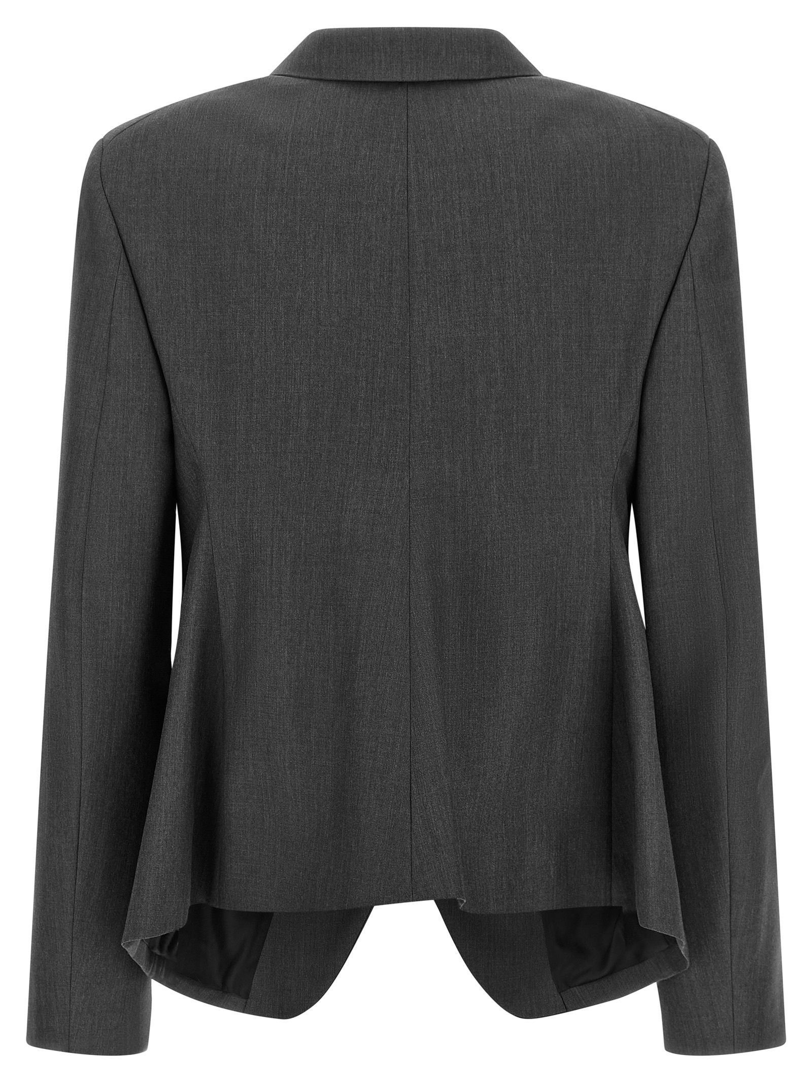 Jil Sander Gray Wool Women's Blazer - Jil Sander - Modalova