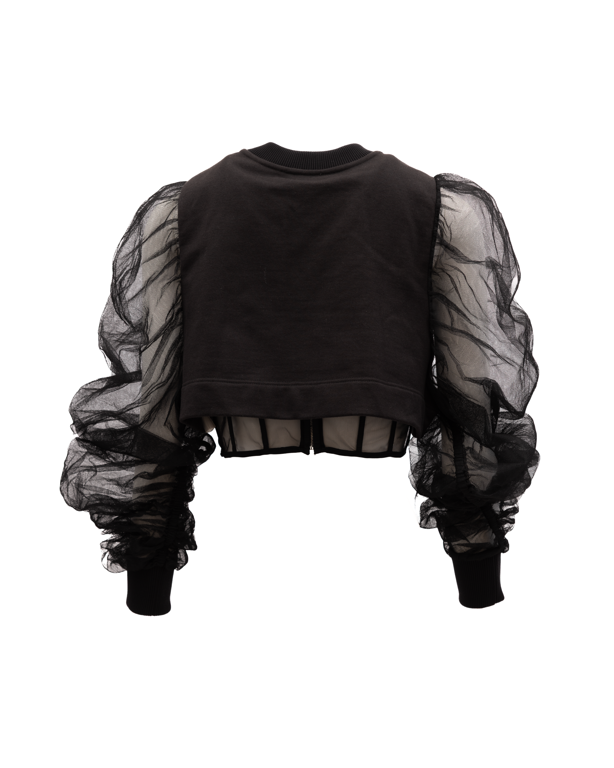 Women Cotton Longsleeved Women's croptop - Alexander McQueen - Modalova