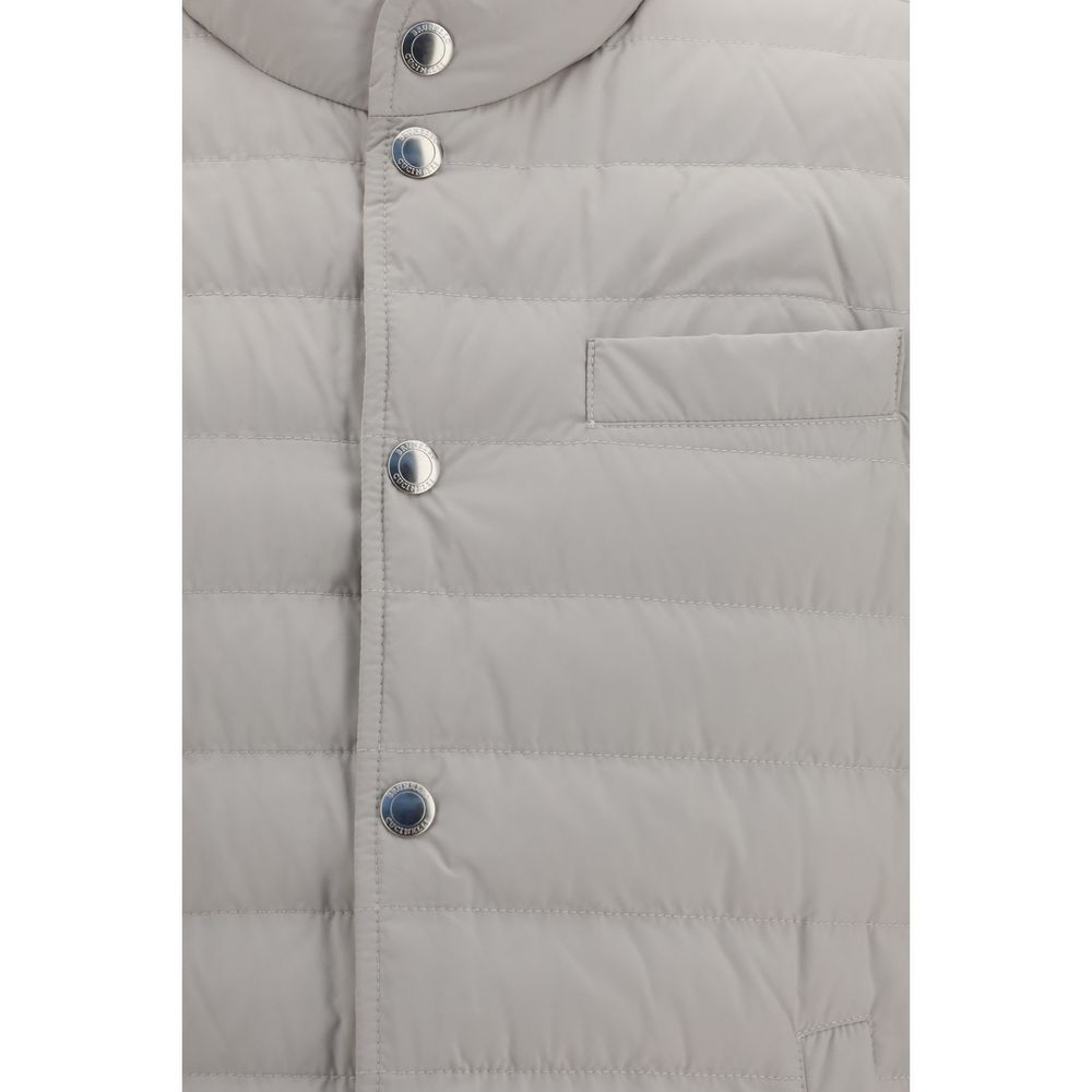 Polyester Men's Coat - Brunello Cucinelli - Modalova