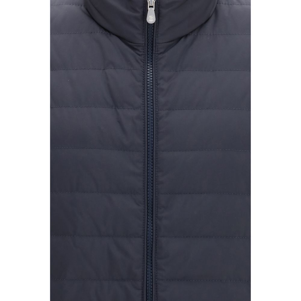 Polyester Sleeveless Men's Jacket - Brunello Cucinelli - Modalova