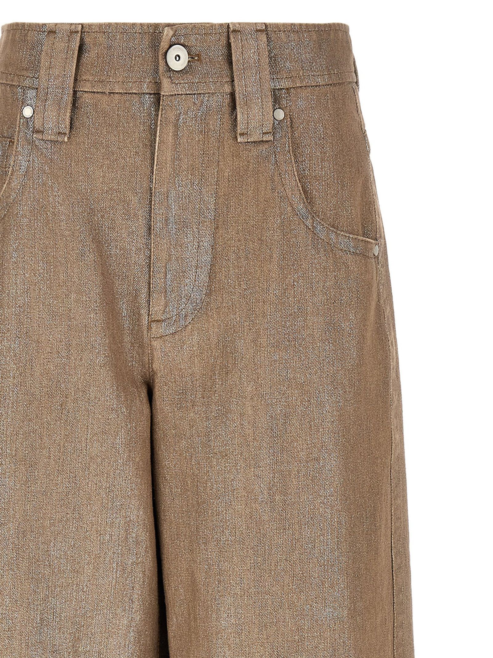 Cotton Relaxed Fit Women's Jeans - Brunello Cucinelli - Modalova