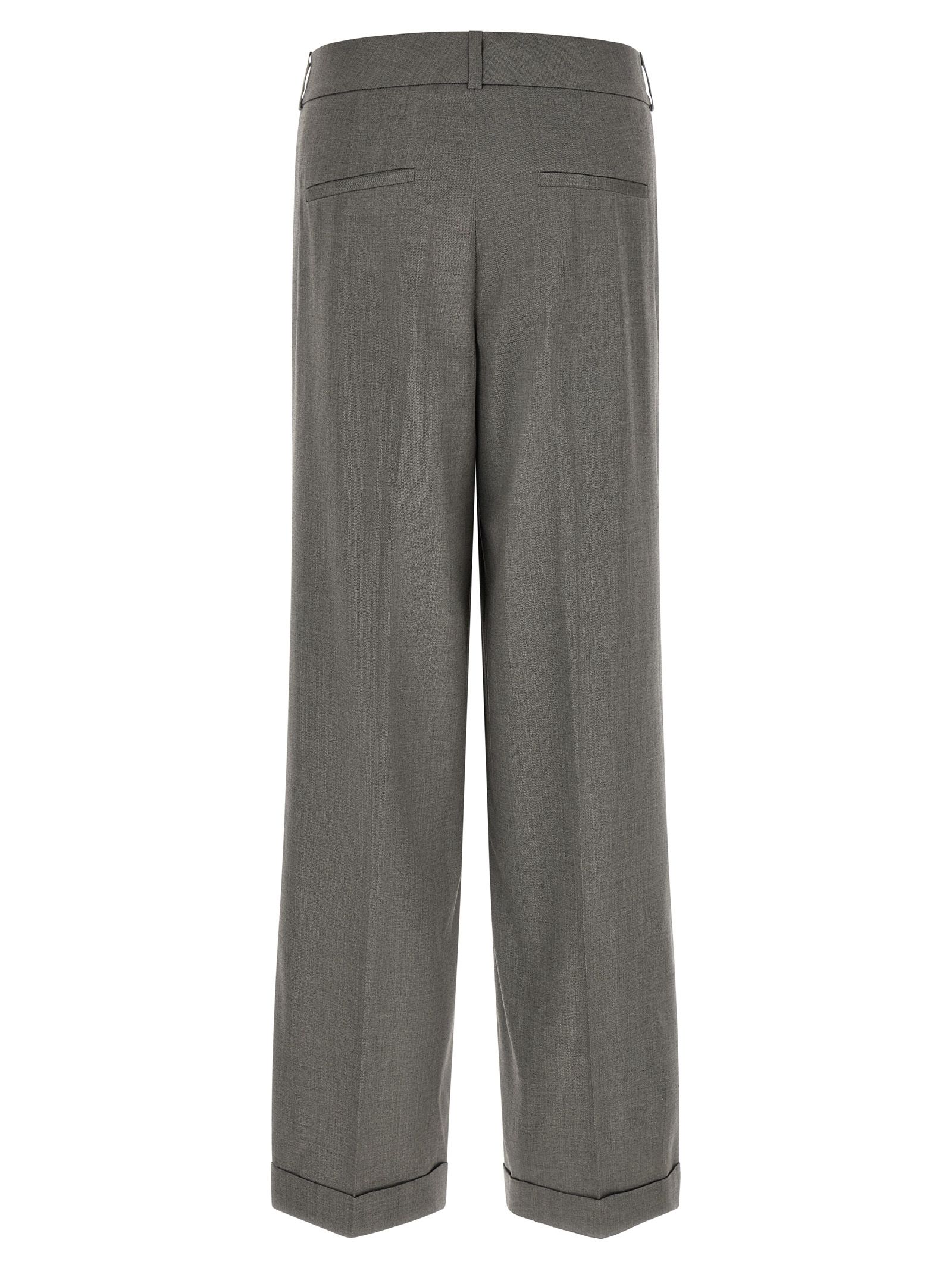 Virgin Wool Casual Women's Pants - Peserico - Modalova