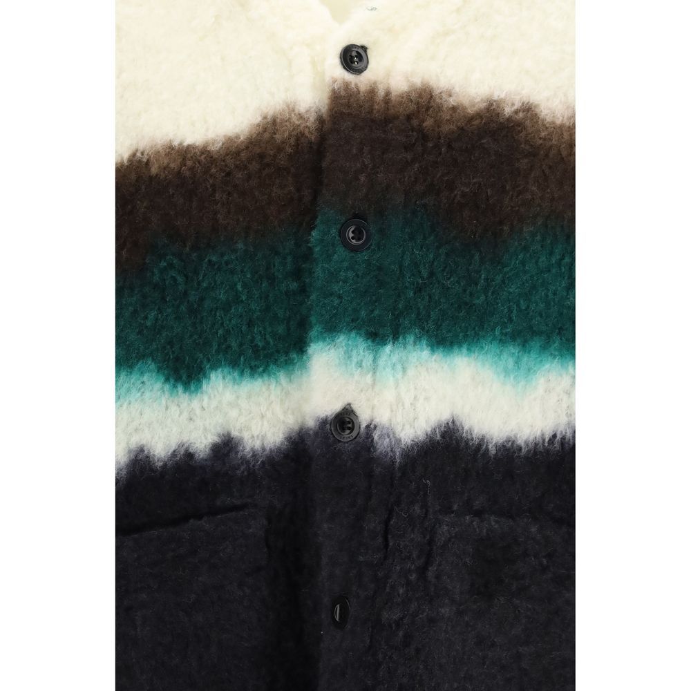 Wool Oves Aries Men's Cardigan - Sacai - Modalova