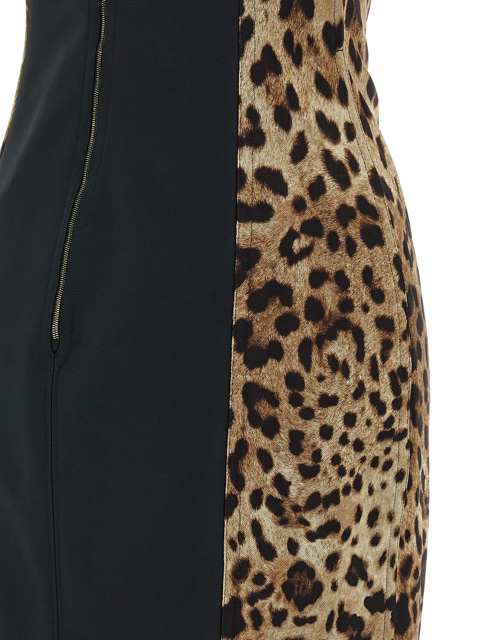 Polyamide Midi Women's Dress - Dolce & Gabbana - Modalova