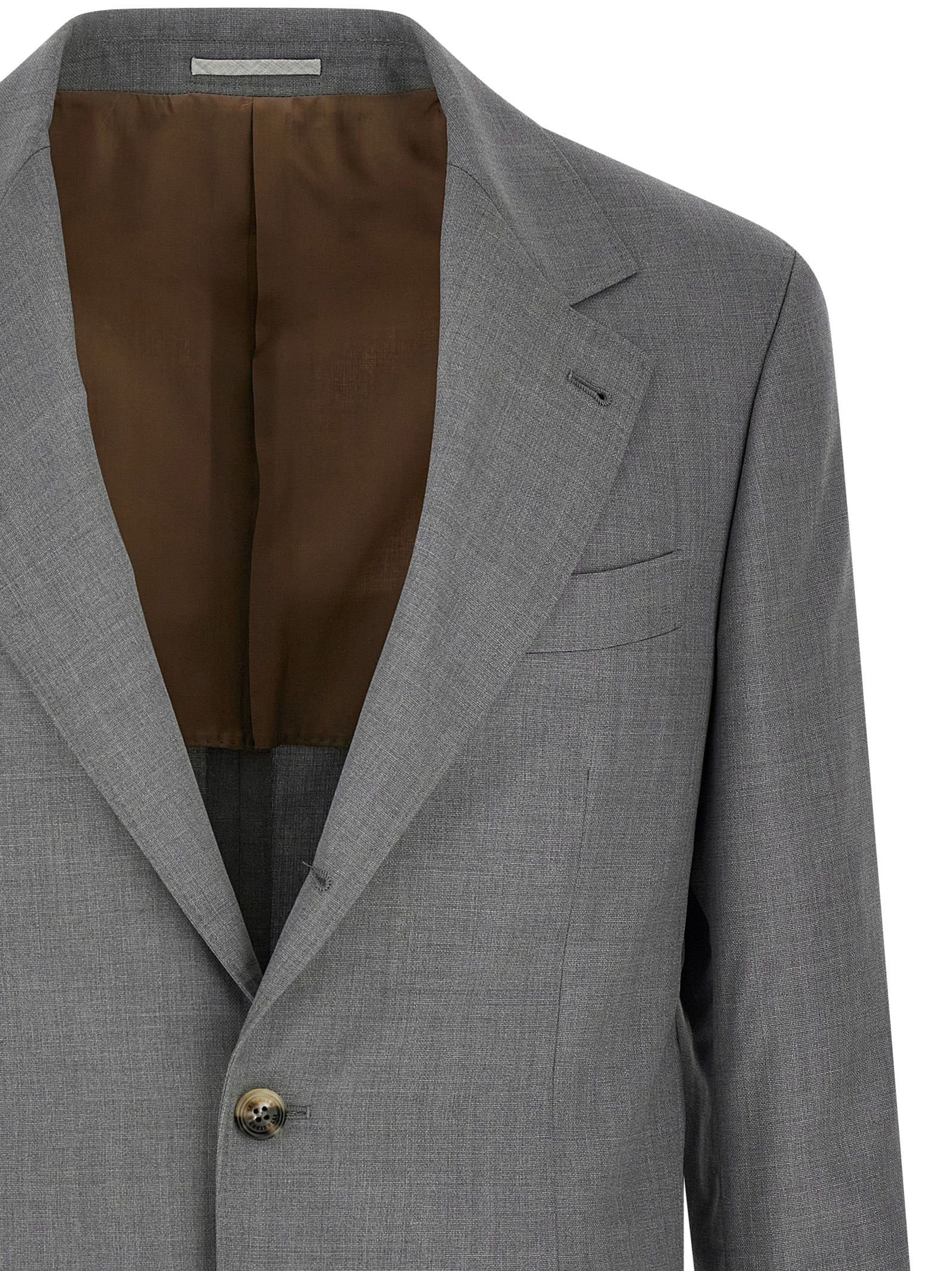 Virgin Wool Men's Blazer - Brunello Cucinelli - Modalova