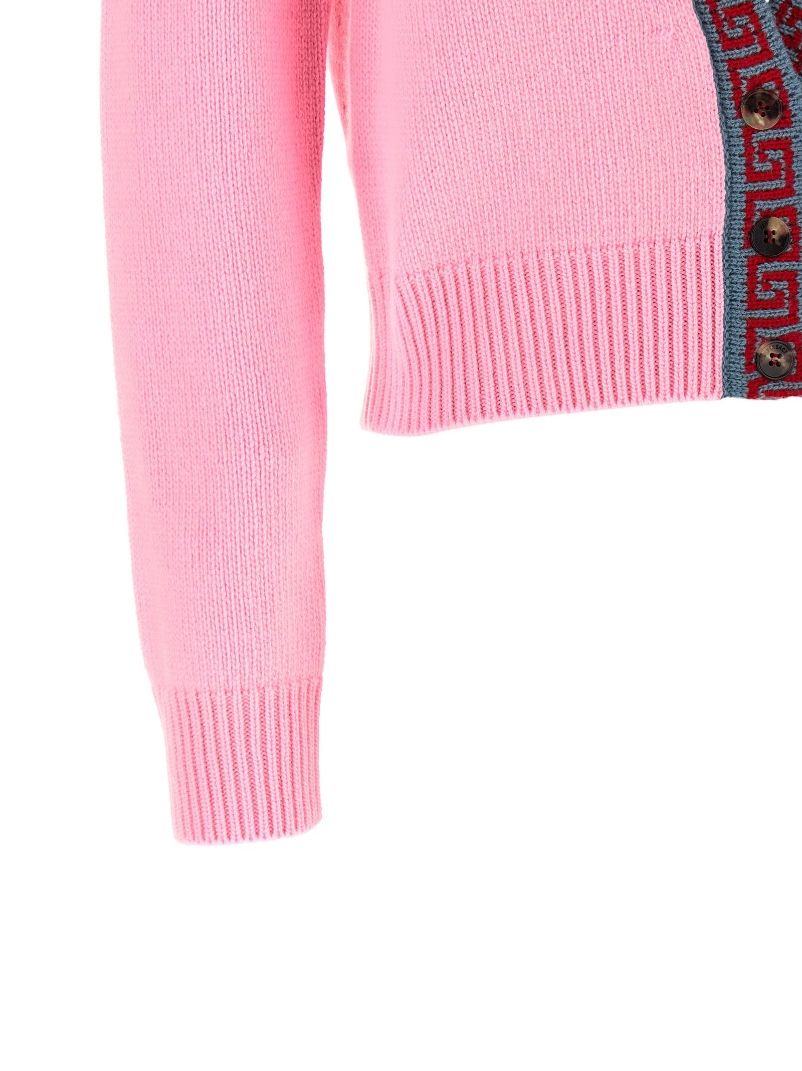 Virgin Wool Women's Cardigan - Versace - Modalova