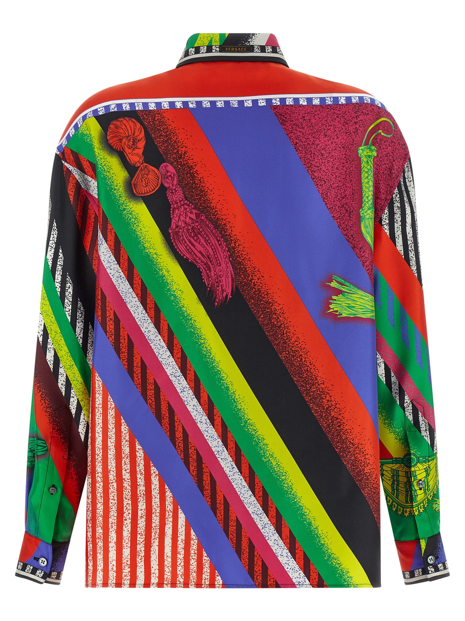 Silk Women's Blouse - Versace - Modalova