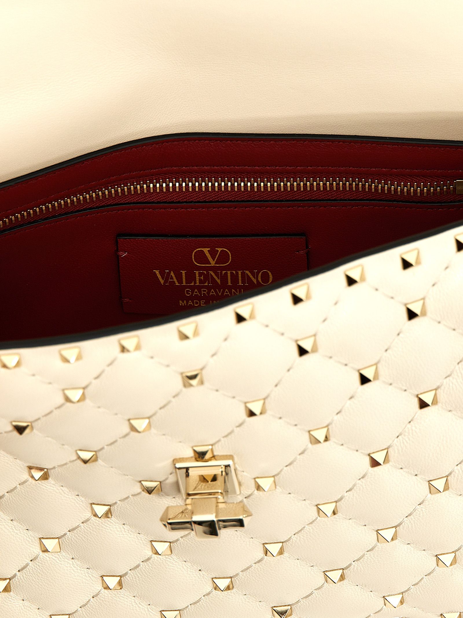 Lamb Leather Shoulder Women's Bag - Valentino Garavani - Modalova
