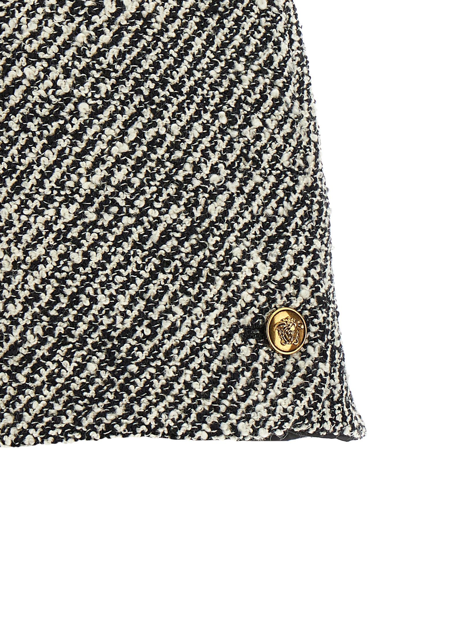 Virgin Wool Bermuda Women's Shorts - Versace - Modalova