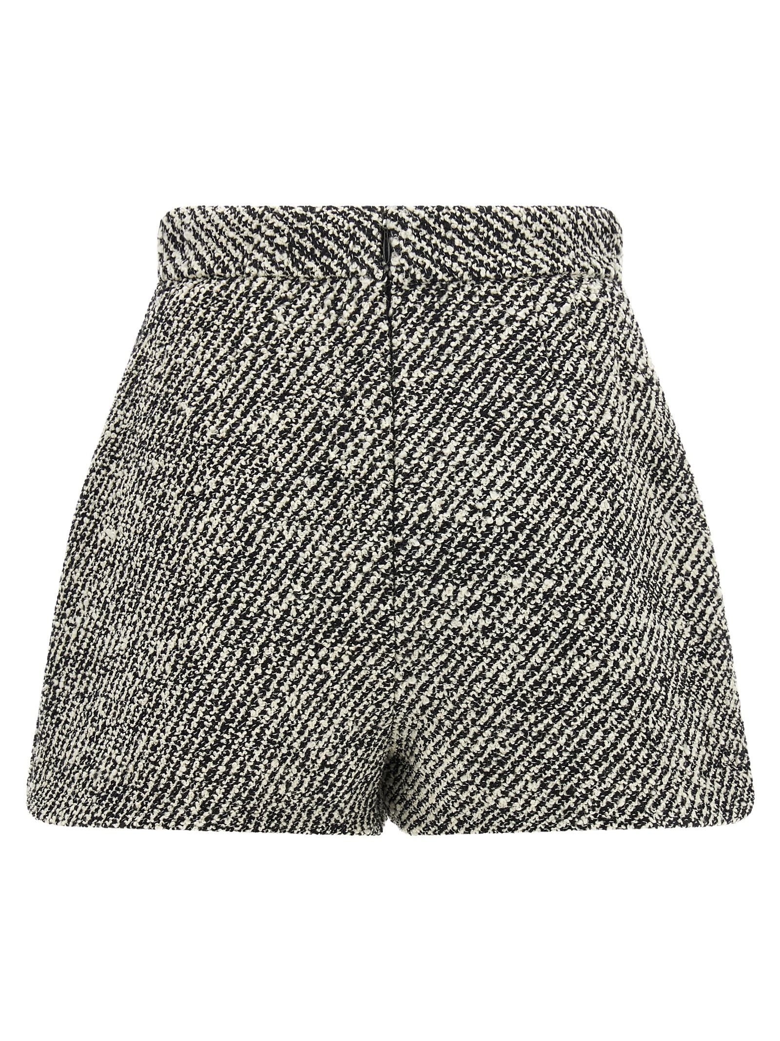 Virgin Wool Bermuda Women's Shorts - Versace - Modalova