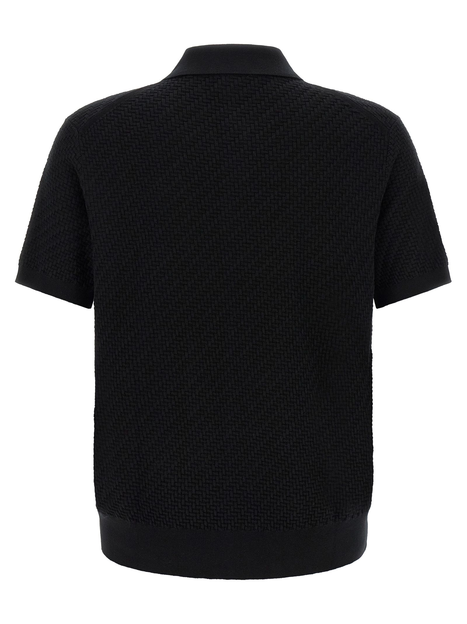 Cotton Polo Men's Shirt - Brioni - Modalova