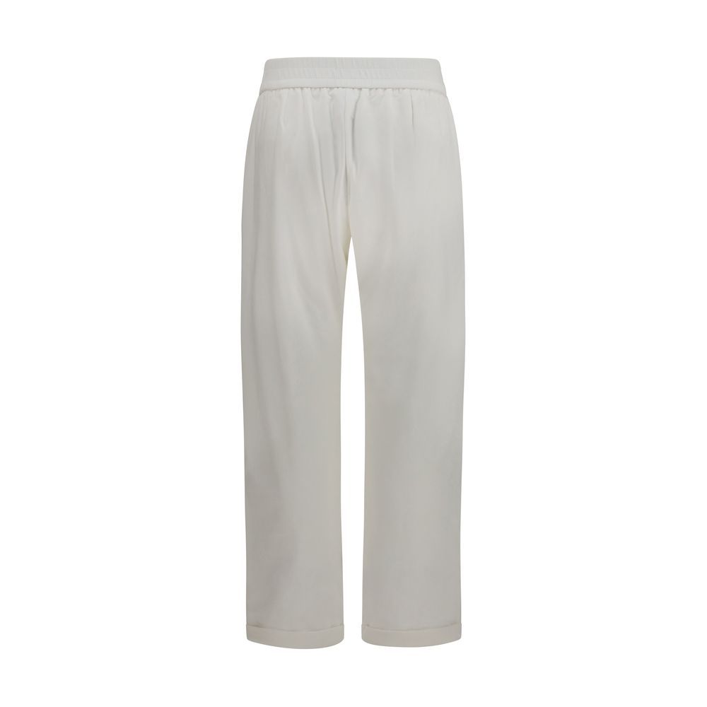Cotton Athletic Women's Pants - Brunello Cucinelli - Modalova