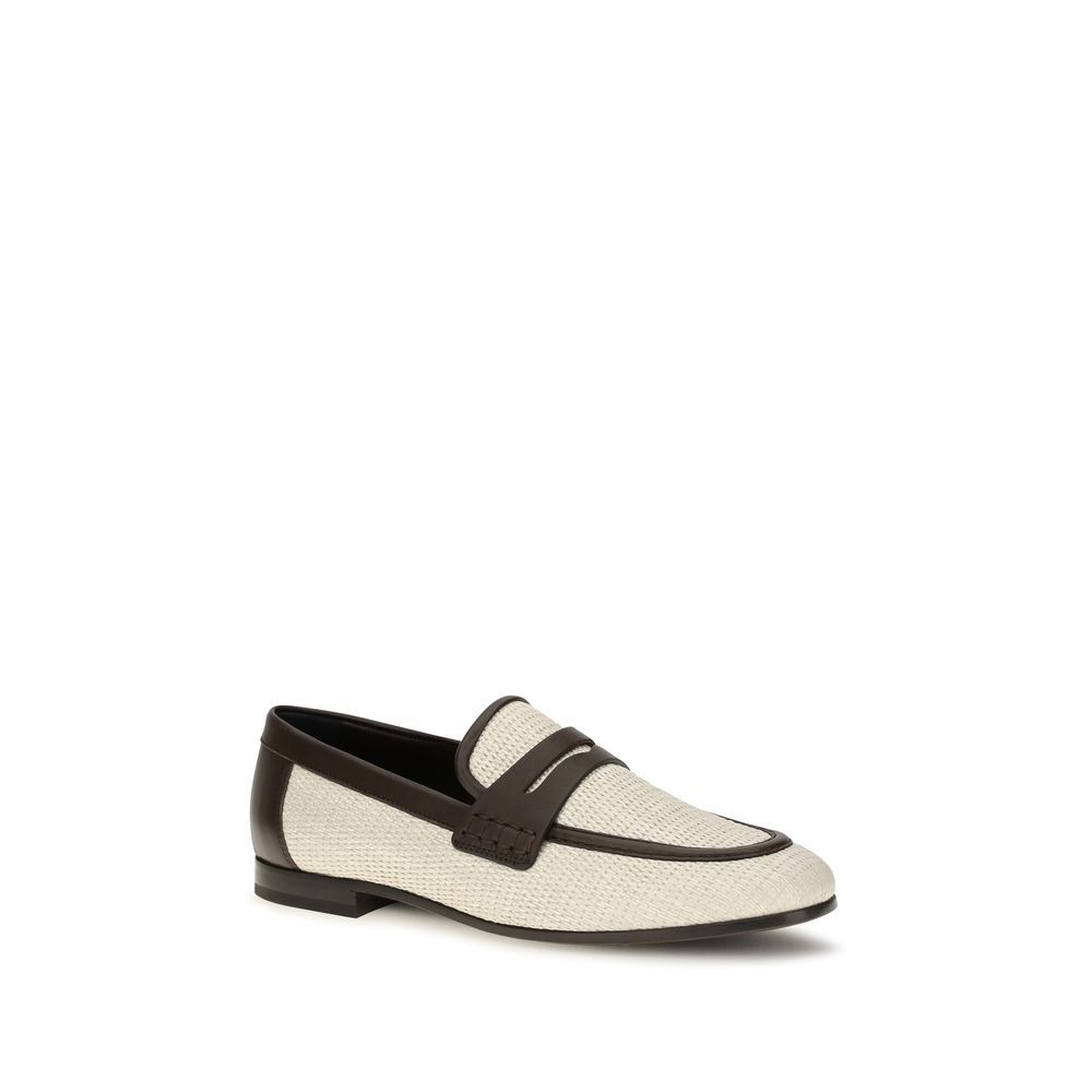 Polyamide Slip-On Women's Loafers - Brunello Cucinelli - Modalova