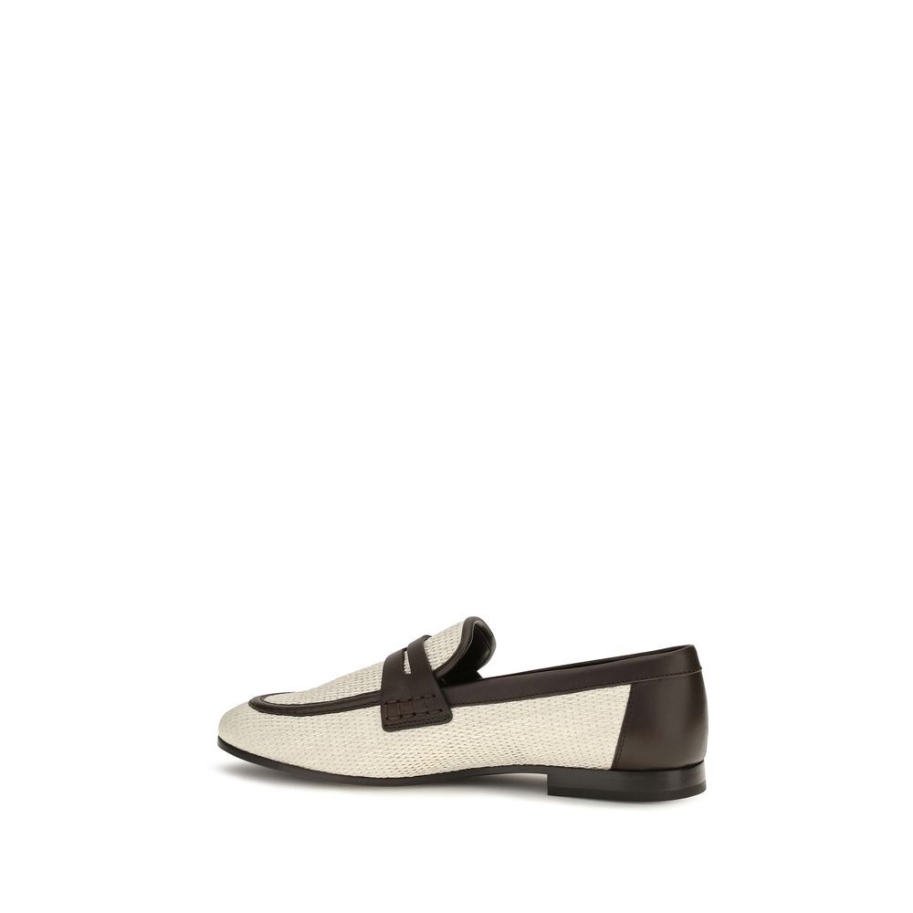 Polyamide Slip-On Women's Loafers - Brunello Cucinelli - Modalova