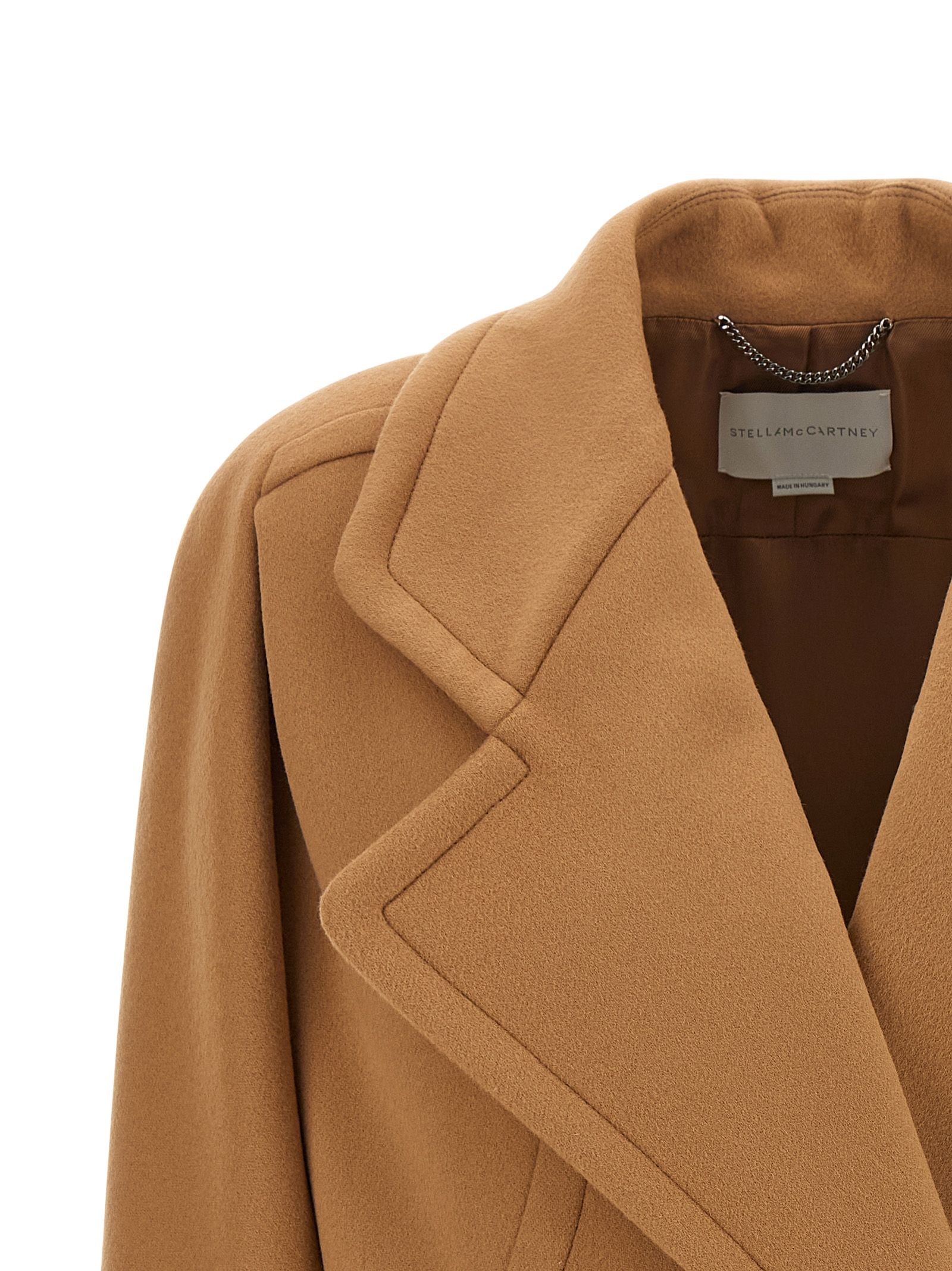 Wool Women's Coat - Stella McCartney - Modalova