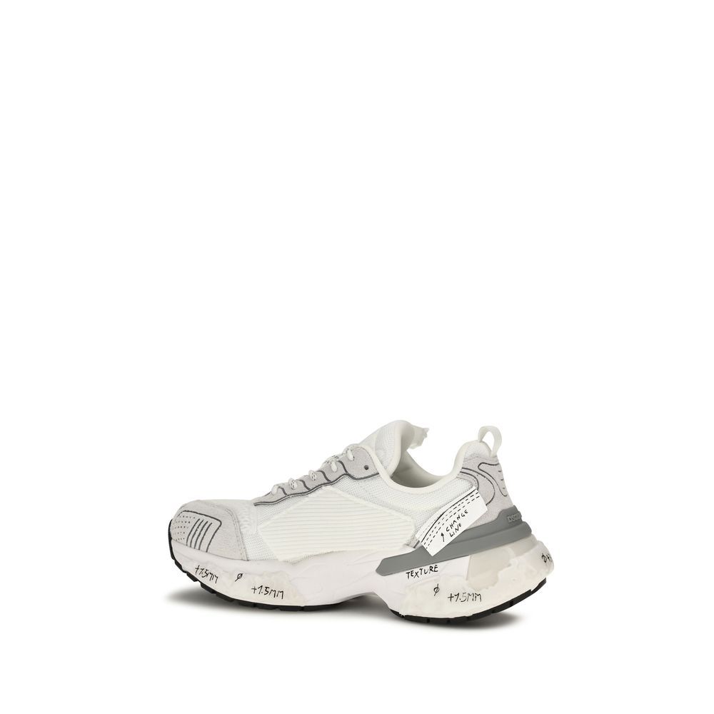 Polyester Athletic Men's Sneakers - Dsquared² - Modalova