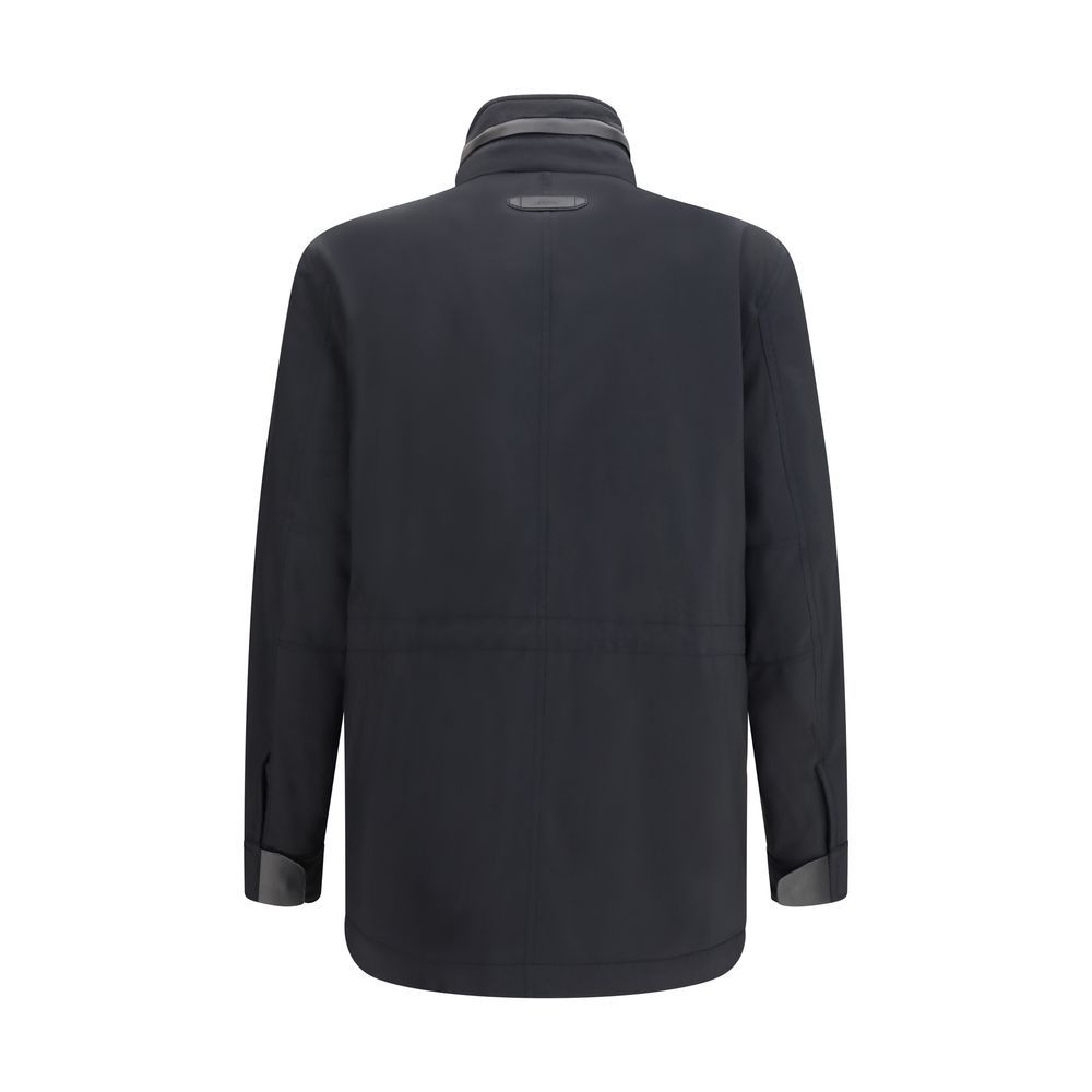 Wool Oves Aries Full-Length Men's Jacket - Brioni - Modalova