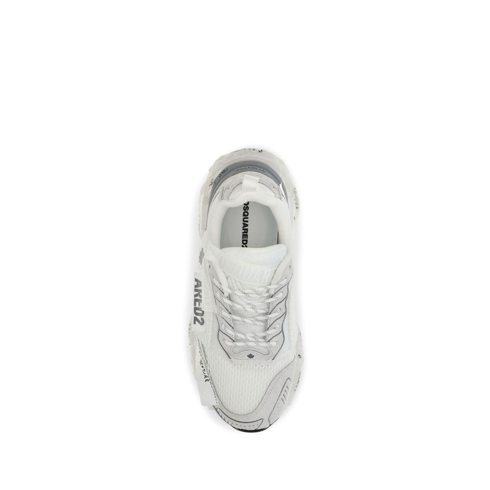 Polyester Athletic Men's Sneakers - Dsquared² - Modalova