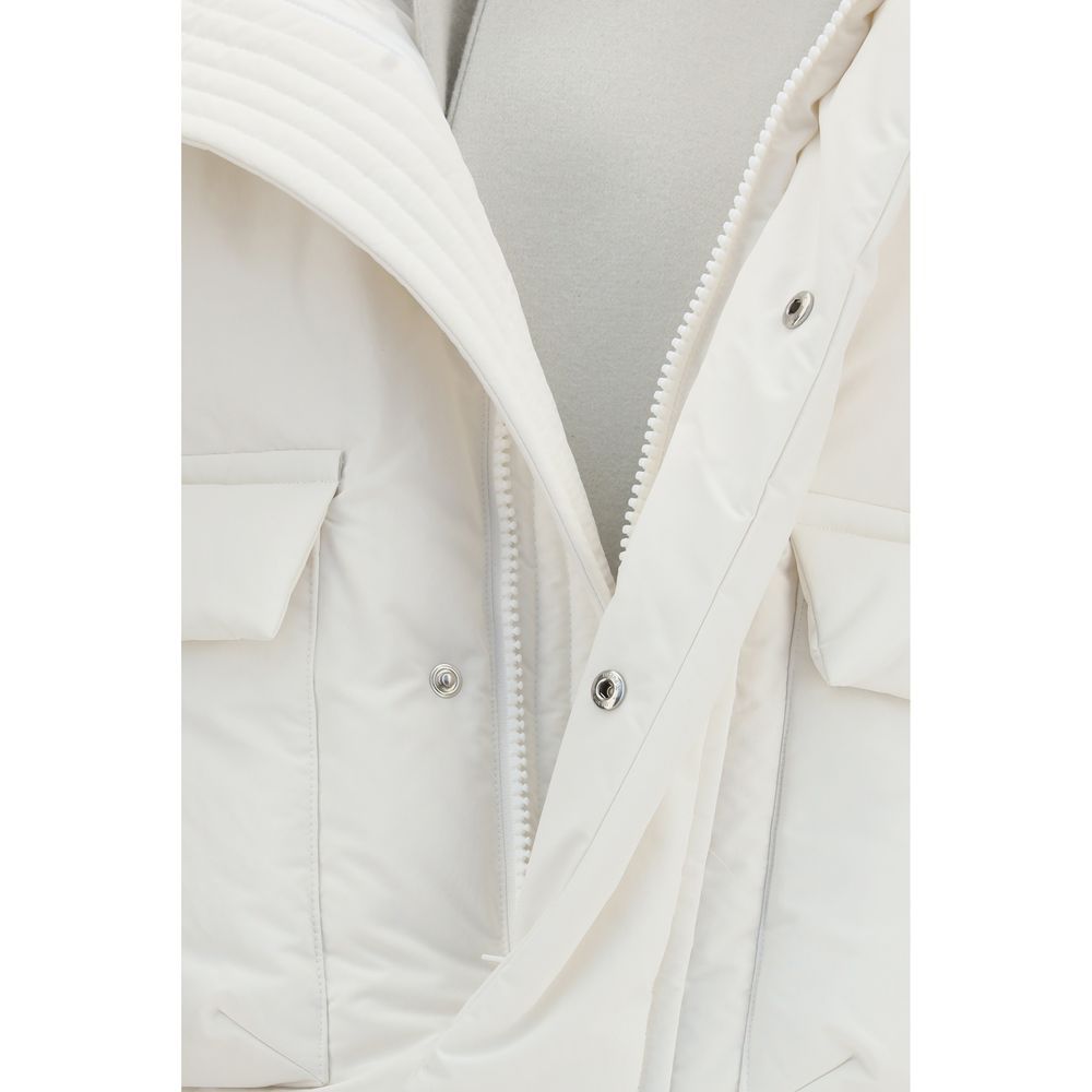 Polyester Full-Length Women's Jacket - Sacai - Modalova