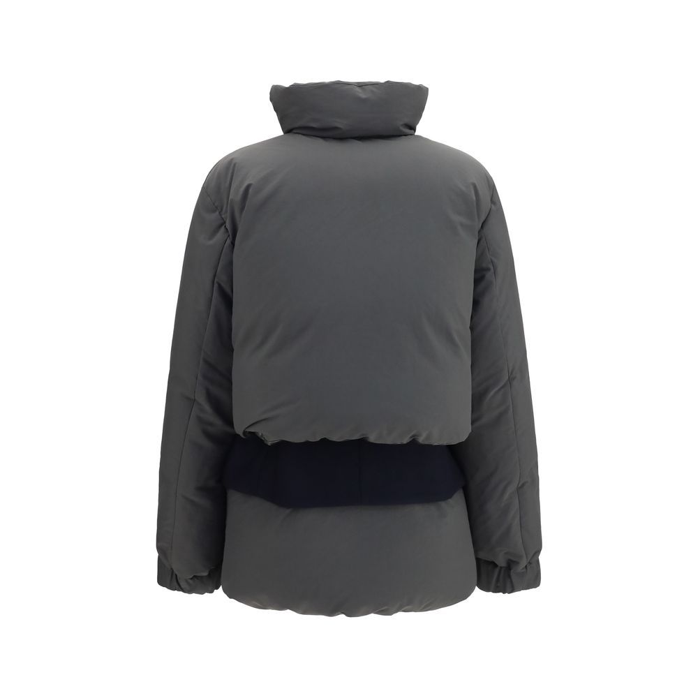 Polyester Women's Coat - Sacai - Modalova