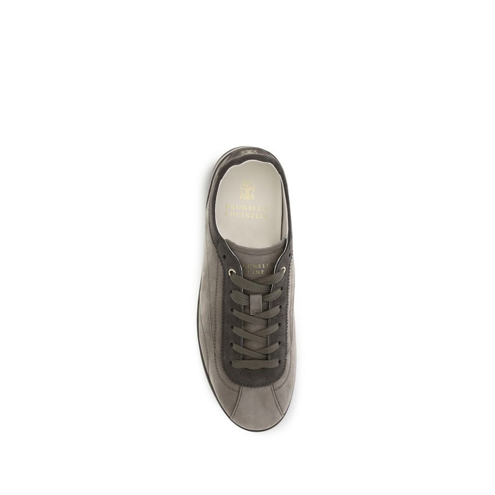 Calf Leather Bos Taurus Men's Sneakers - Brunello Cucinelli - Modalova