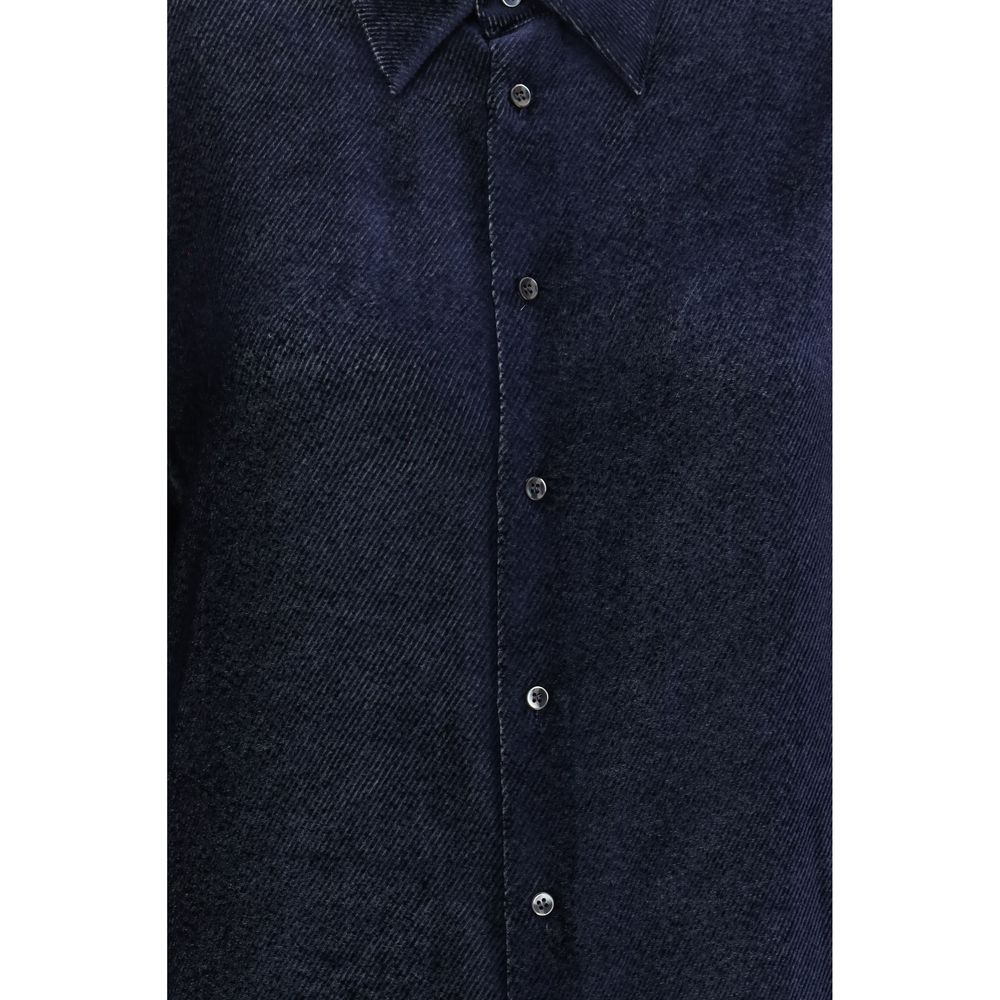 Silk Dress Men's Shirt - Giorgio Armani - Modalova