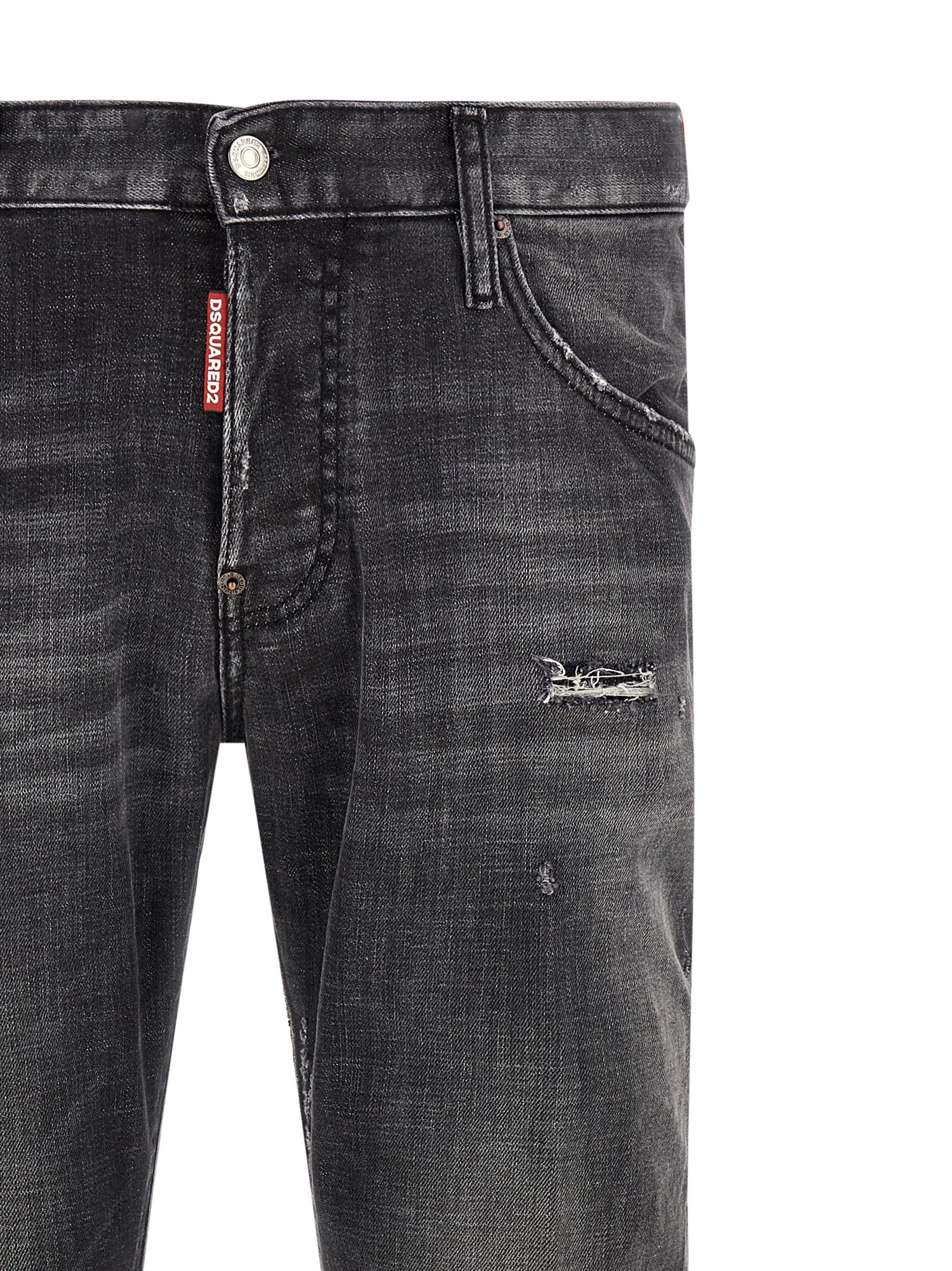 Cotton Skinny Men's Jeans - Dsquared² - Modalova