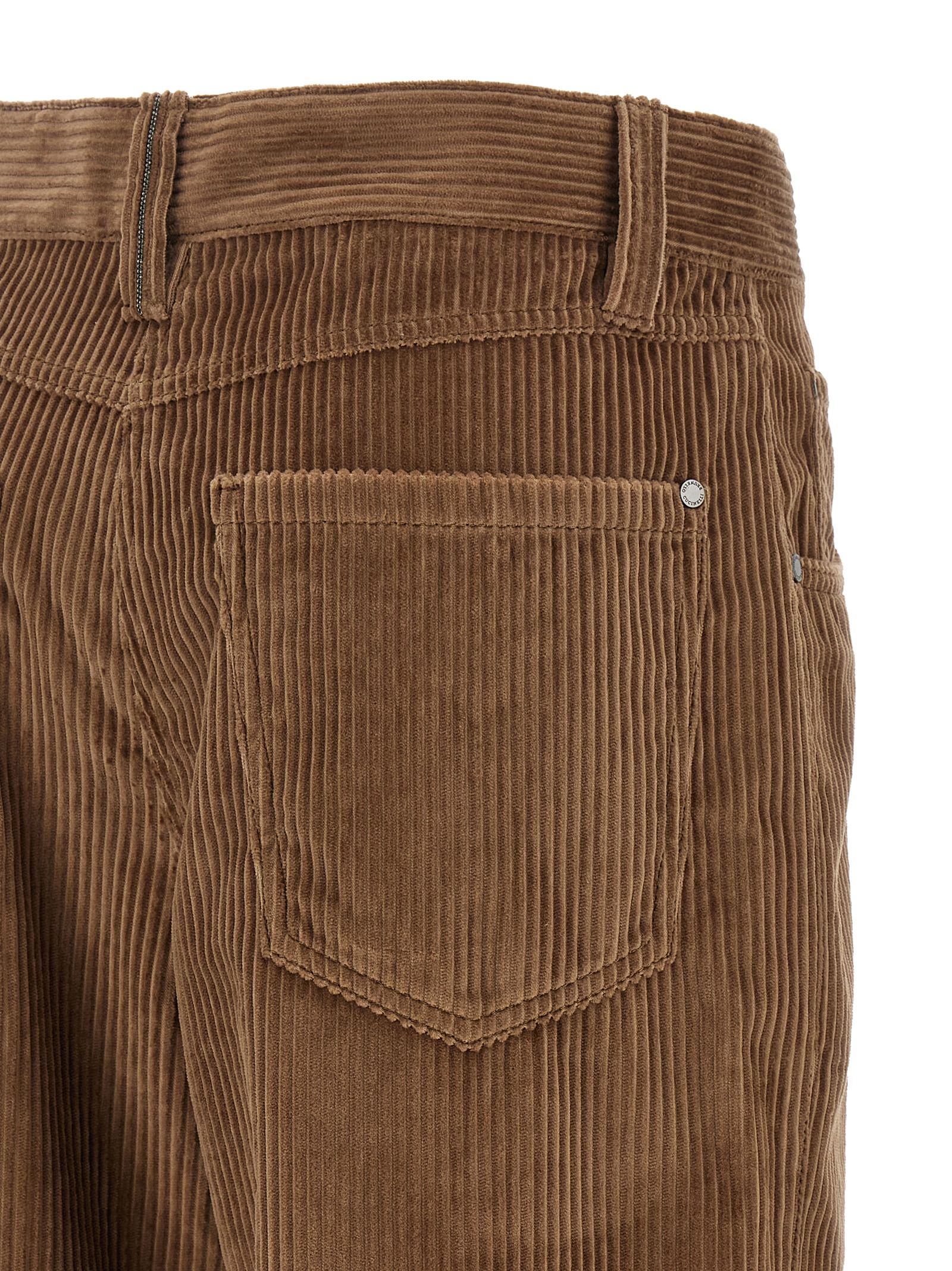 Cotton Casual Women's Pants - Brunello Cucinelli - Modalova