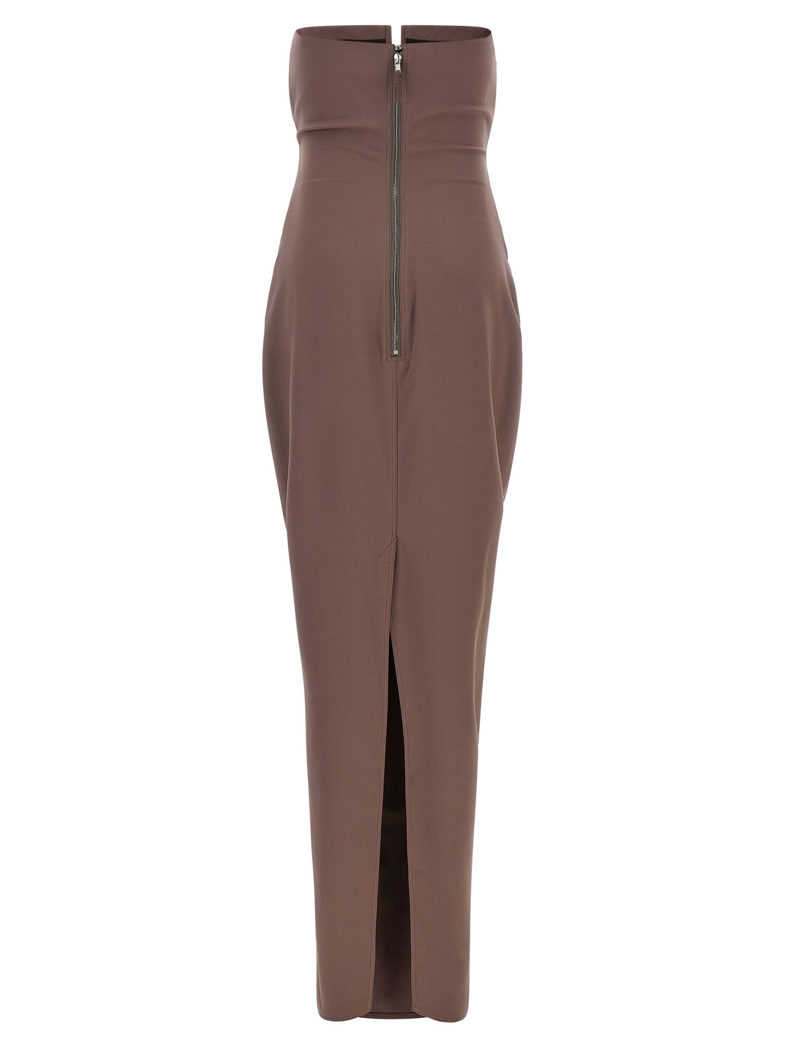 Wool Long Women's Dress - Rick Owens - Modalova