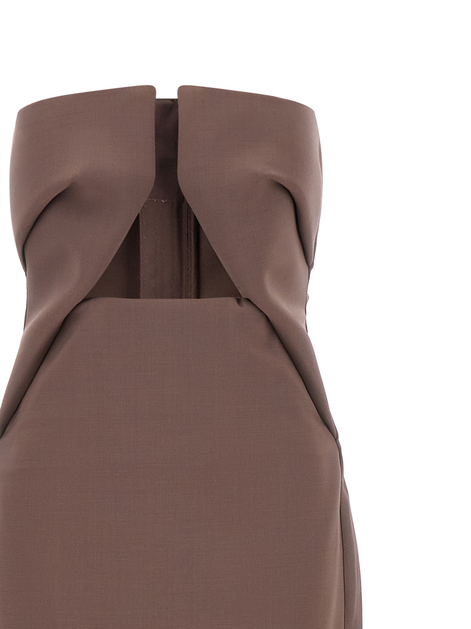 Wool Long Women's Dress - Rick Owens - Modalova