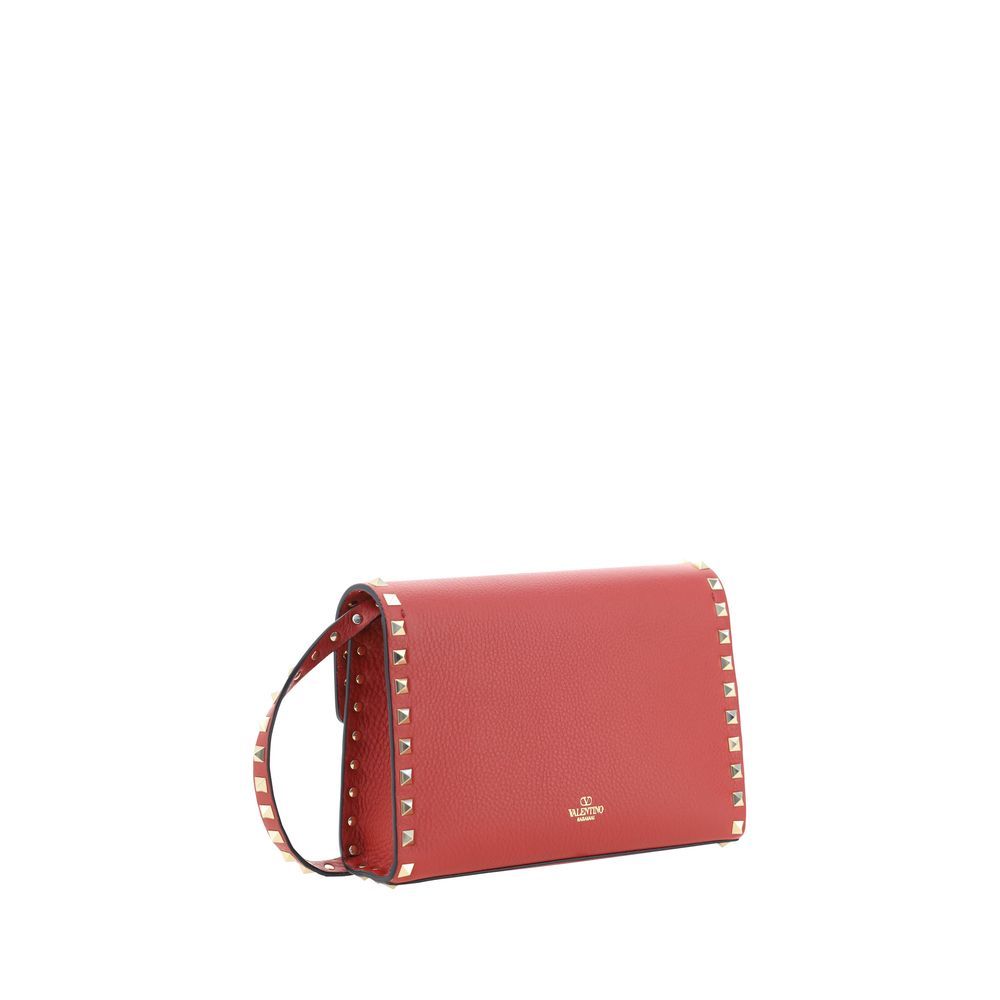 Calf Leather Bos Taurus Shoulder Women's Bag - Valentino Garavani - Modalova