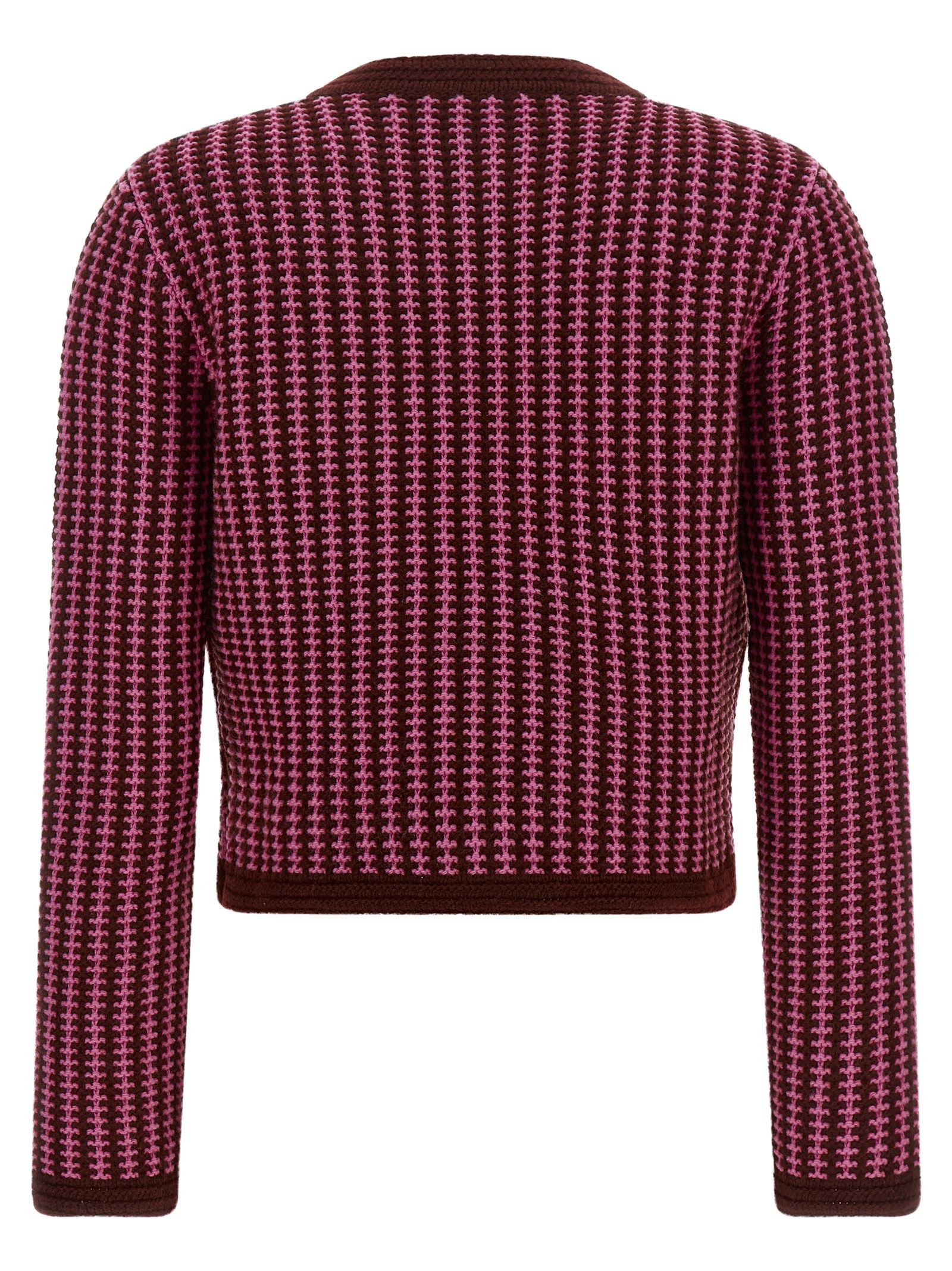Virgin Wool Women's Cardigan - Versace - Modalova