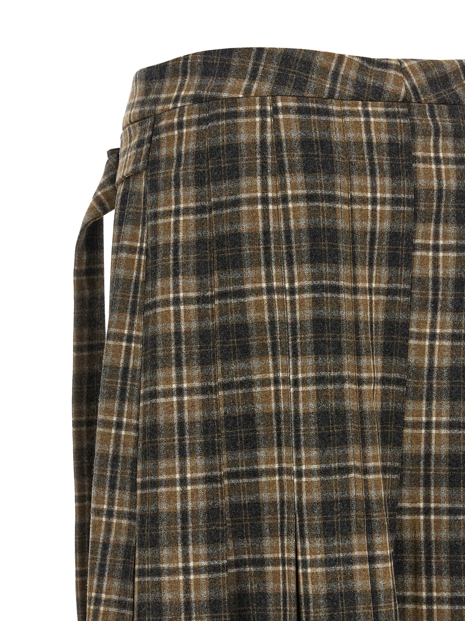 Virgin Wool Mini Women's Skirt - Brunello Cucinelli - Modalova