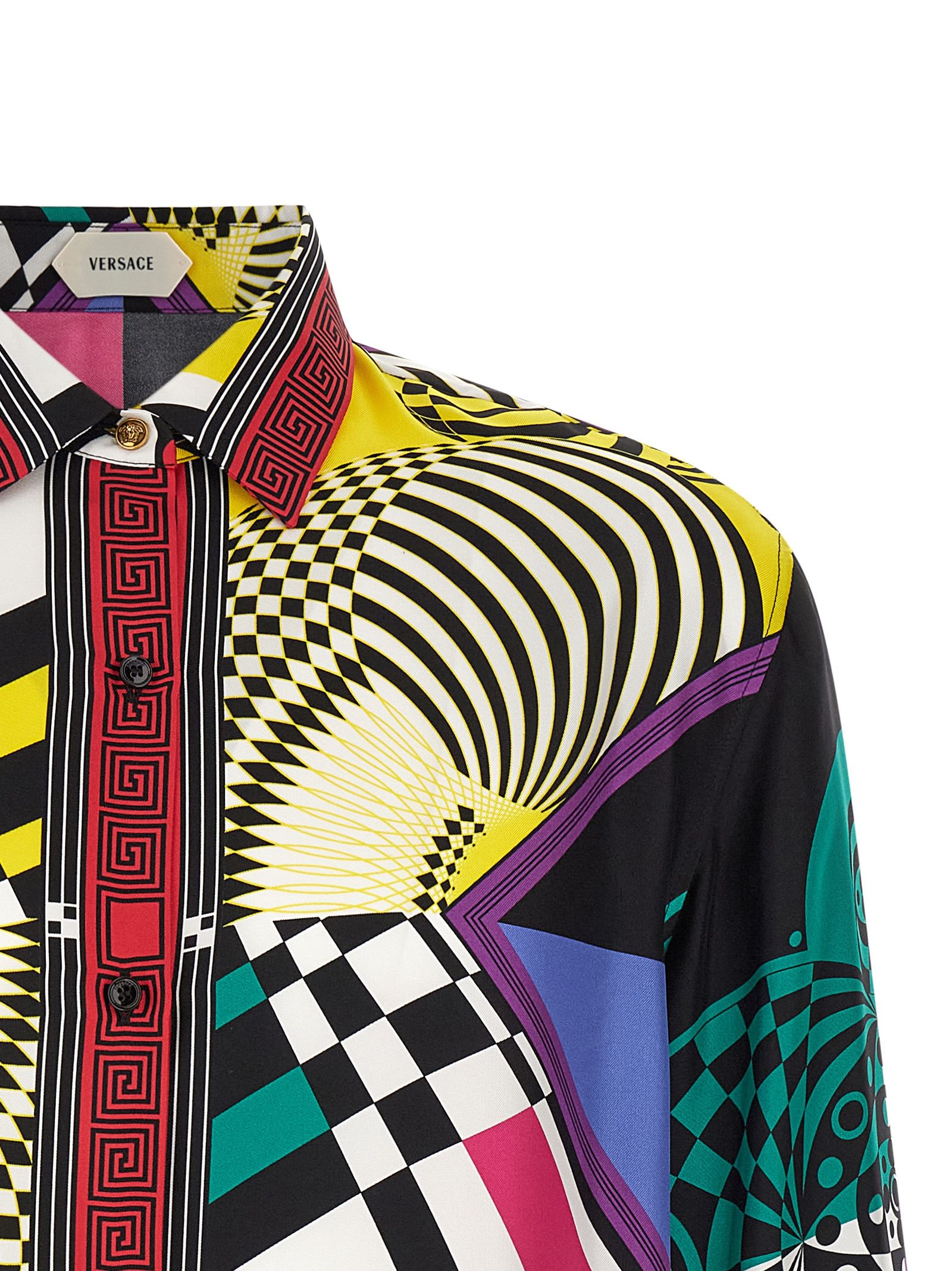 Silk Women's Blouse - Versace - Modalova