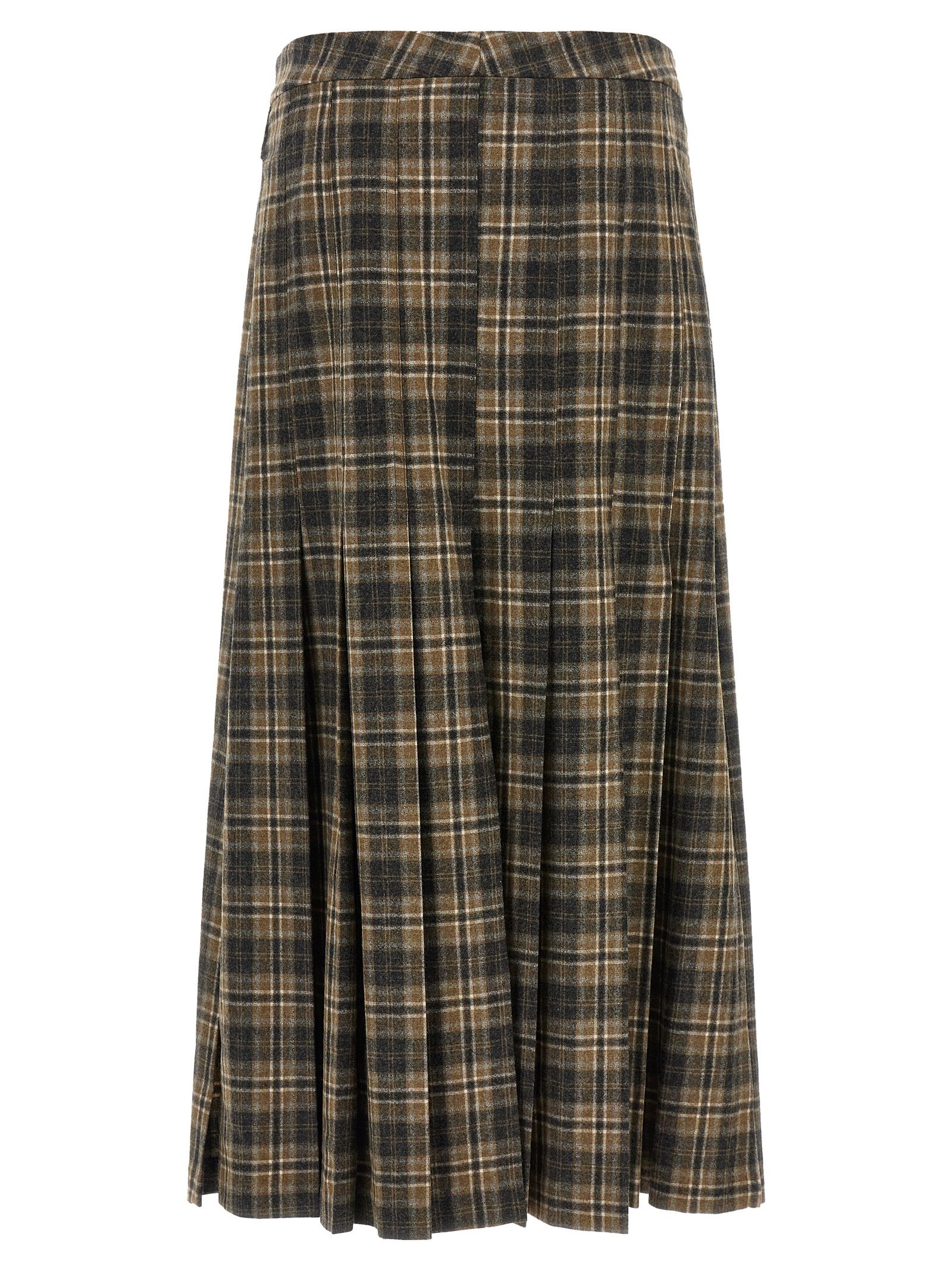 Virgin Wool Mini Women's Skirt - Brunello Cucinelli - Modalova