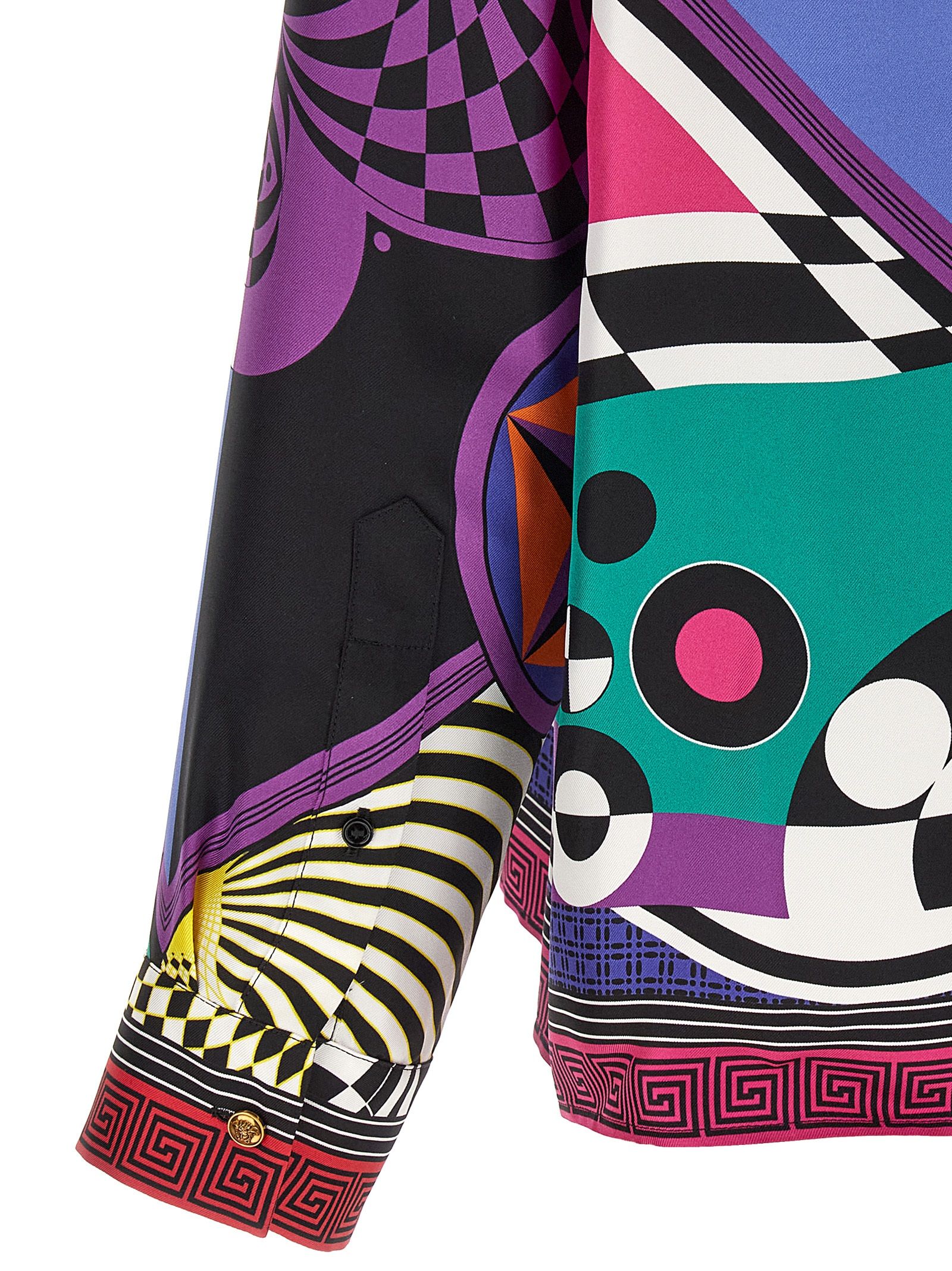 Silk Women's Blouse - Versace - Modalova