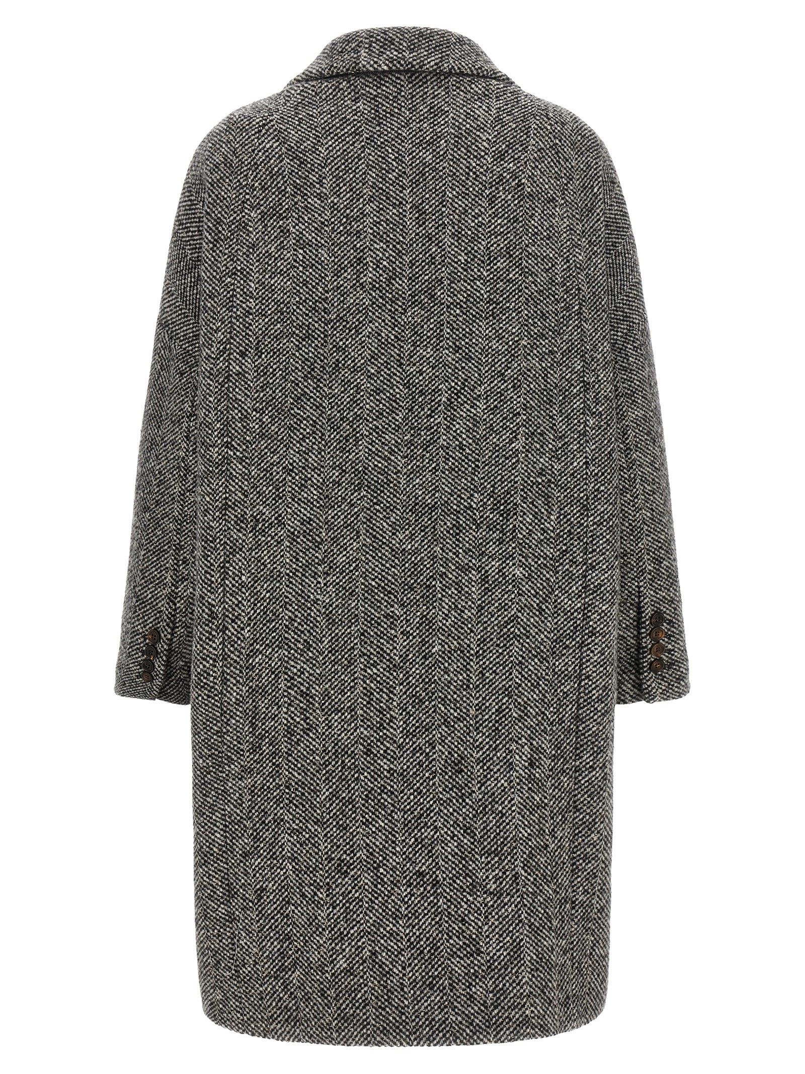 Virgin Wool Women's Coat - Brunello Cucinelli - Modalova