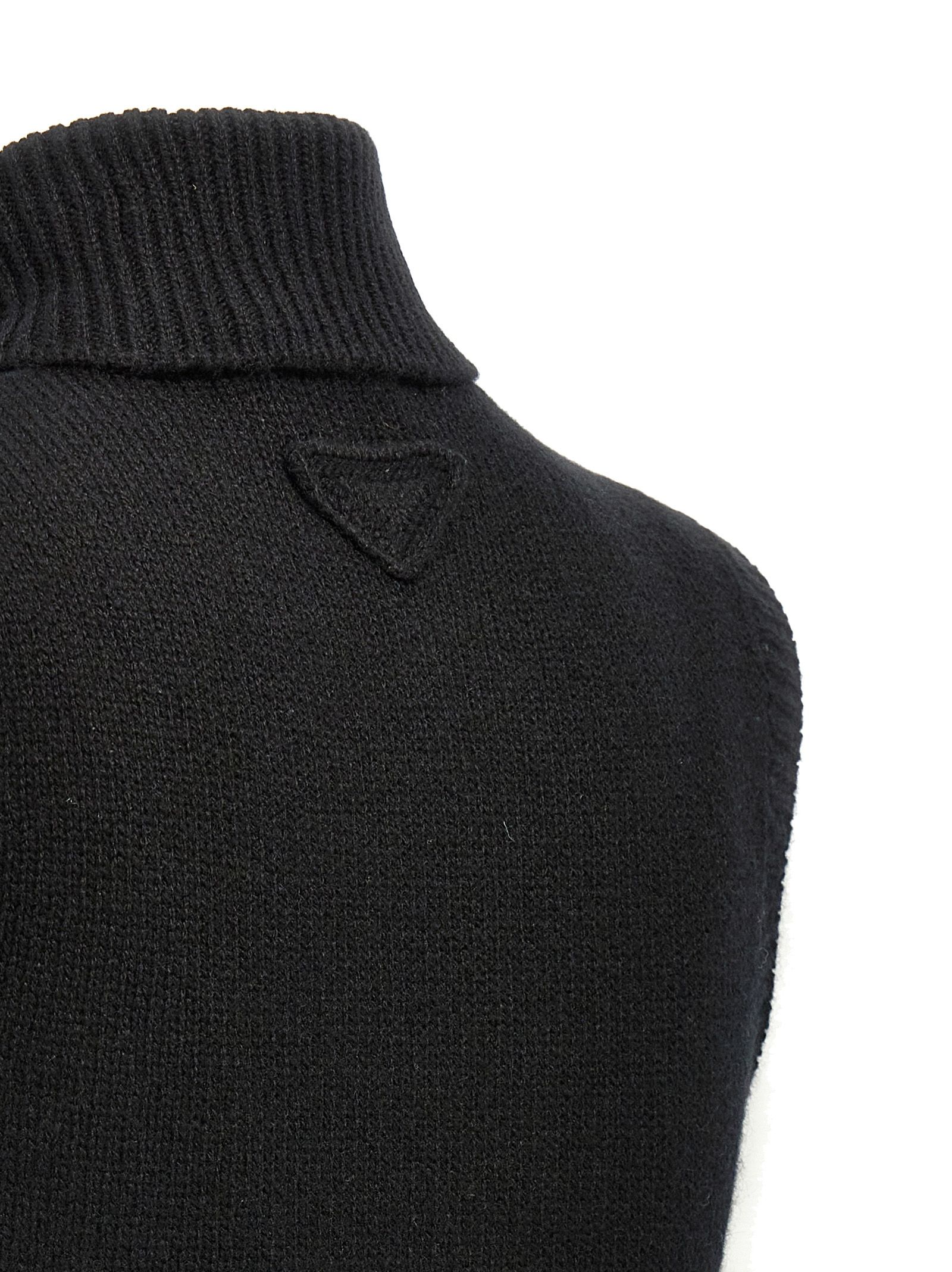 Cashmere Sleeveless Women's Jacket - Prada - Modalova