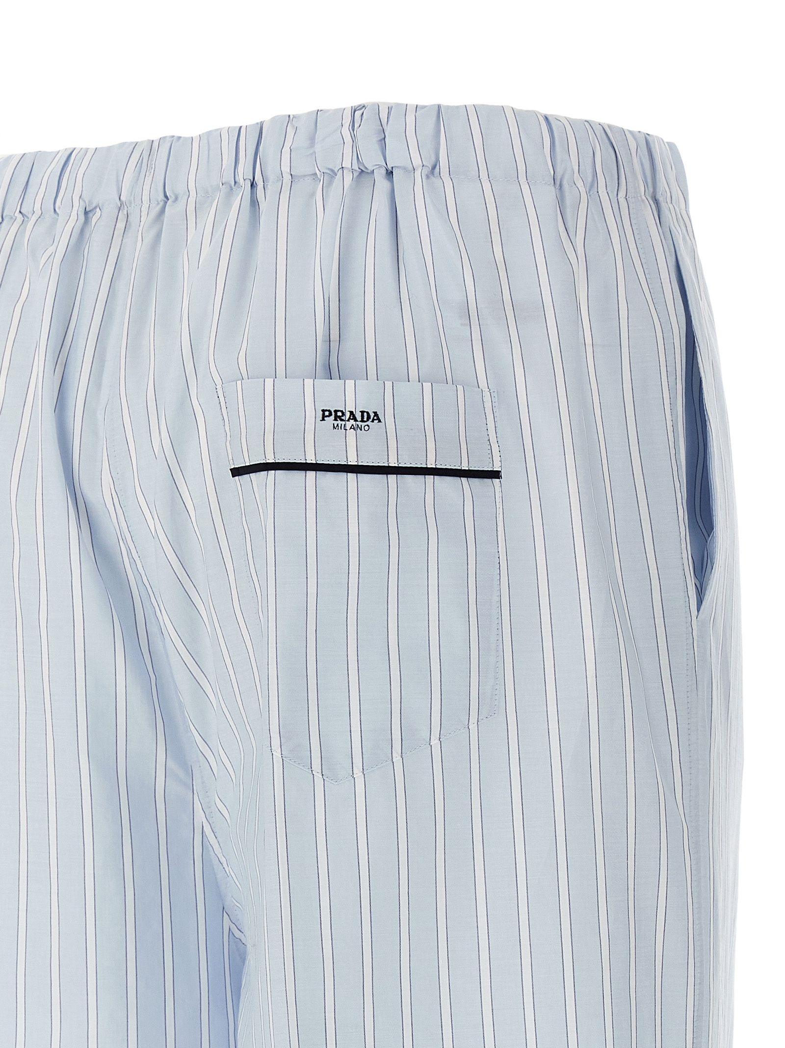 Cotton Casual Women's Pants - Prada - Modalova